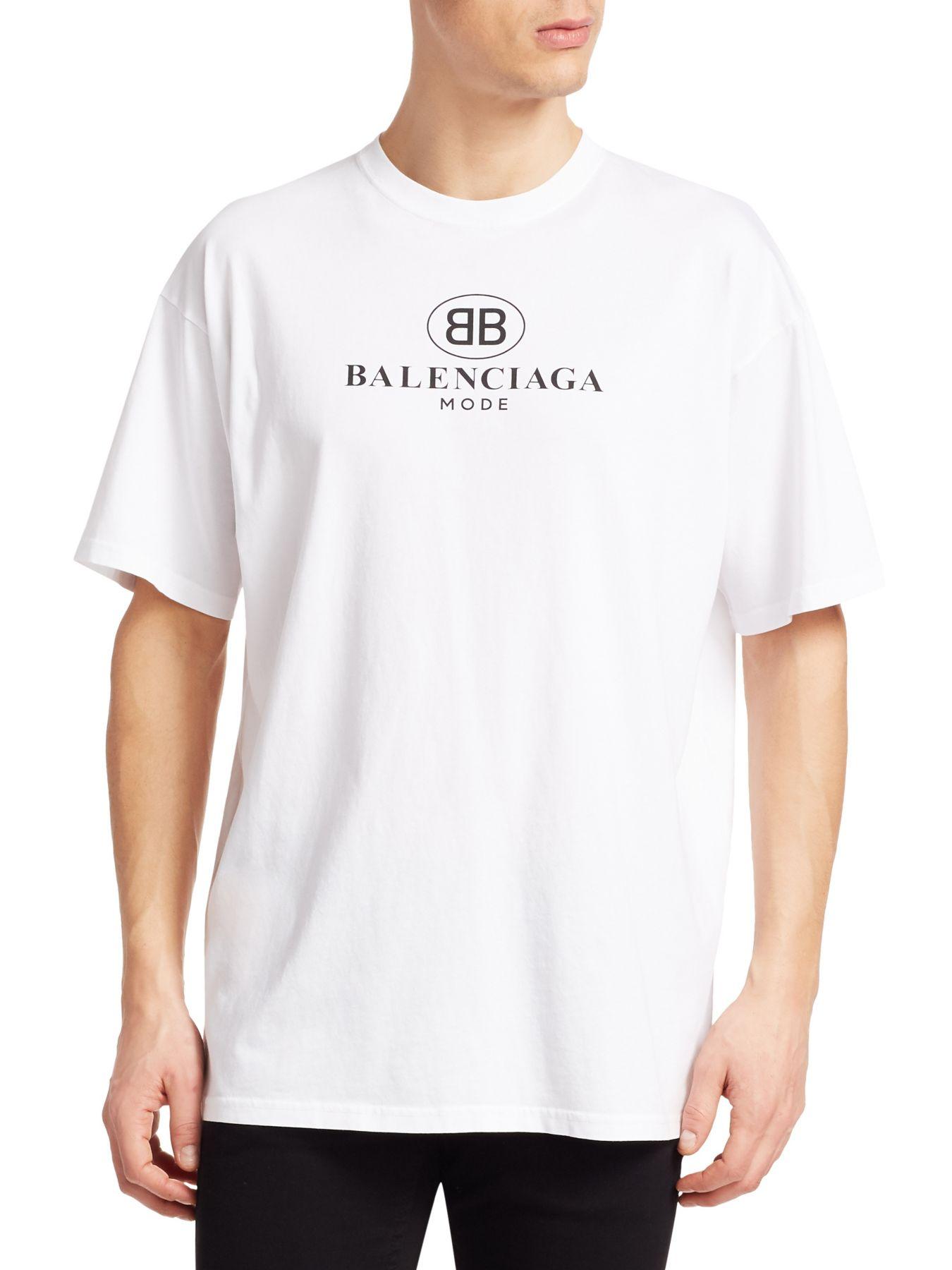 balenciaga white t shirt men