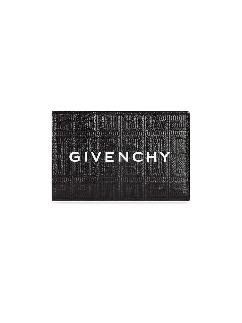 Givenchy G Cut Bifold Wallet In 4g Coated Canvas And Leather in Black ...