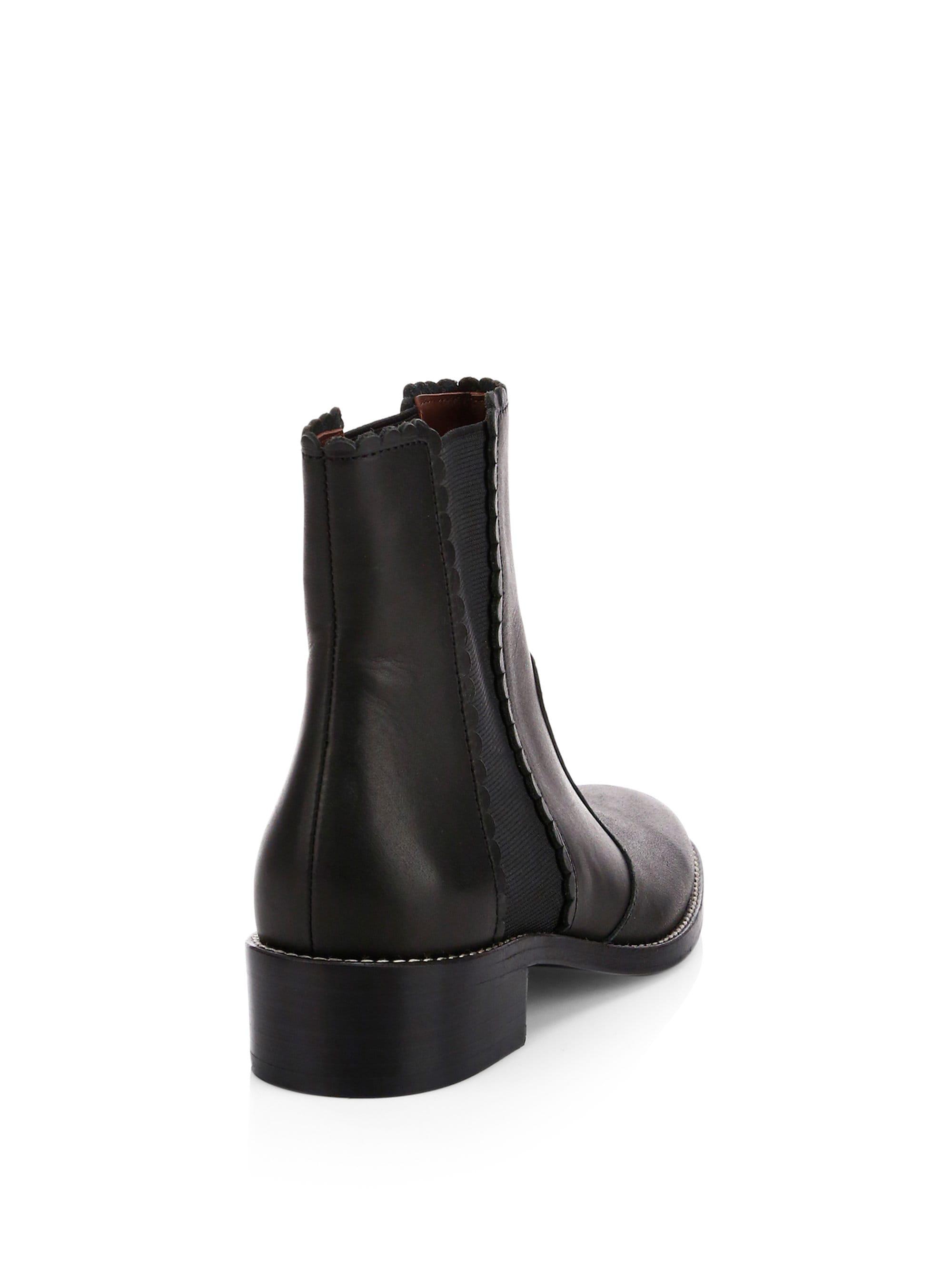 see by chloe chelsea boots