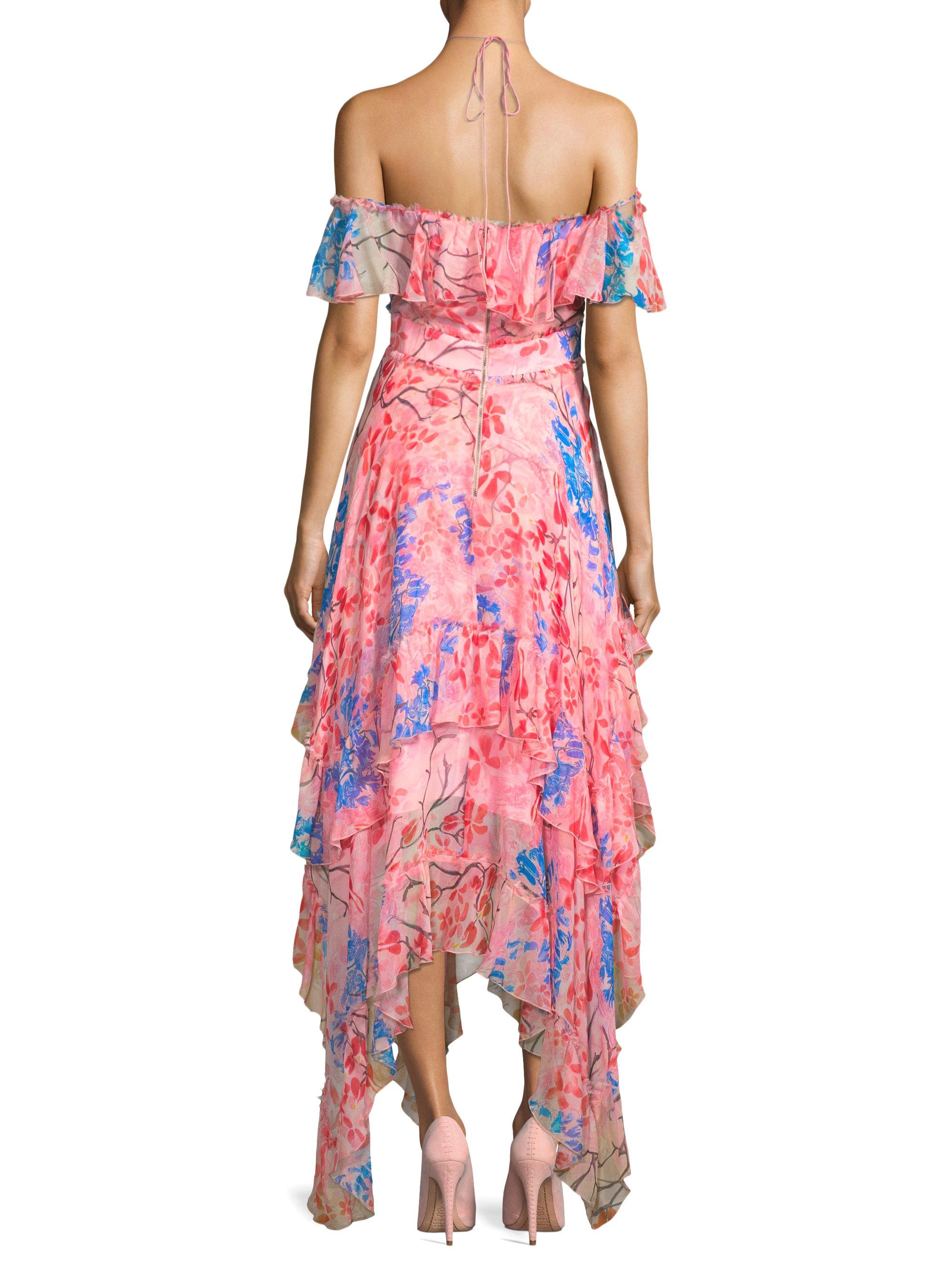 alice and olivia handkerchief dress