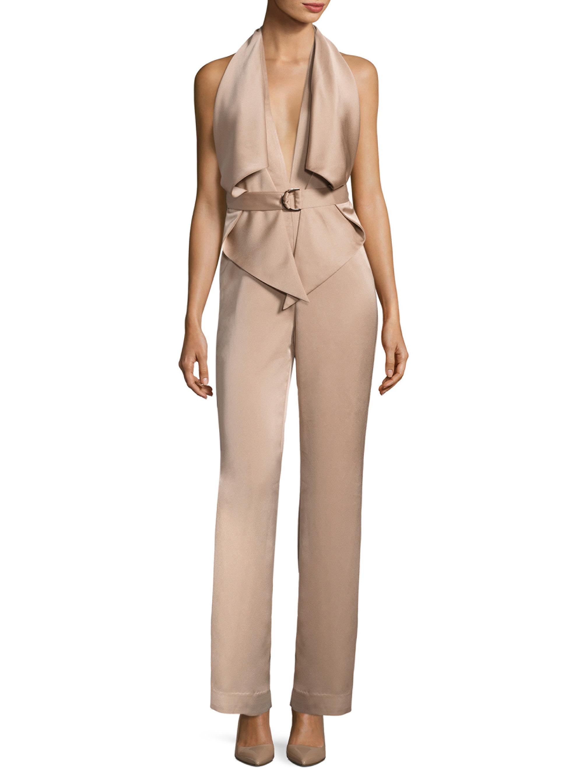 sleeveless pantsuit