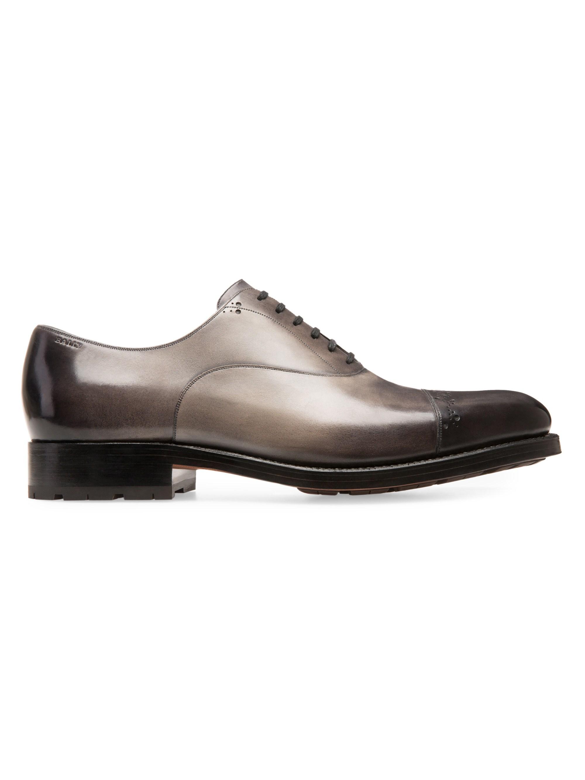 bally men's leather shoes