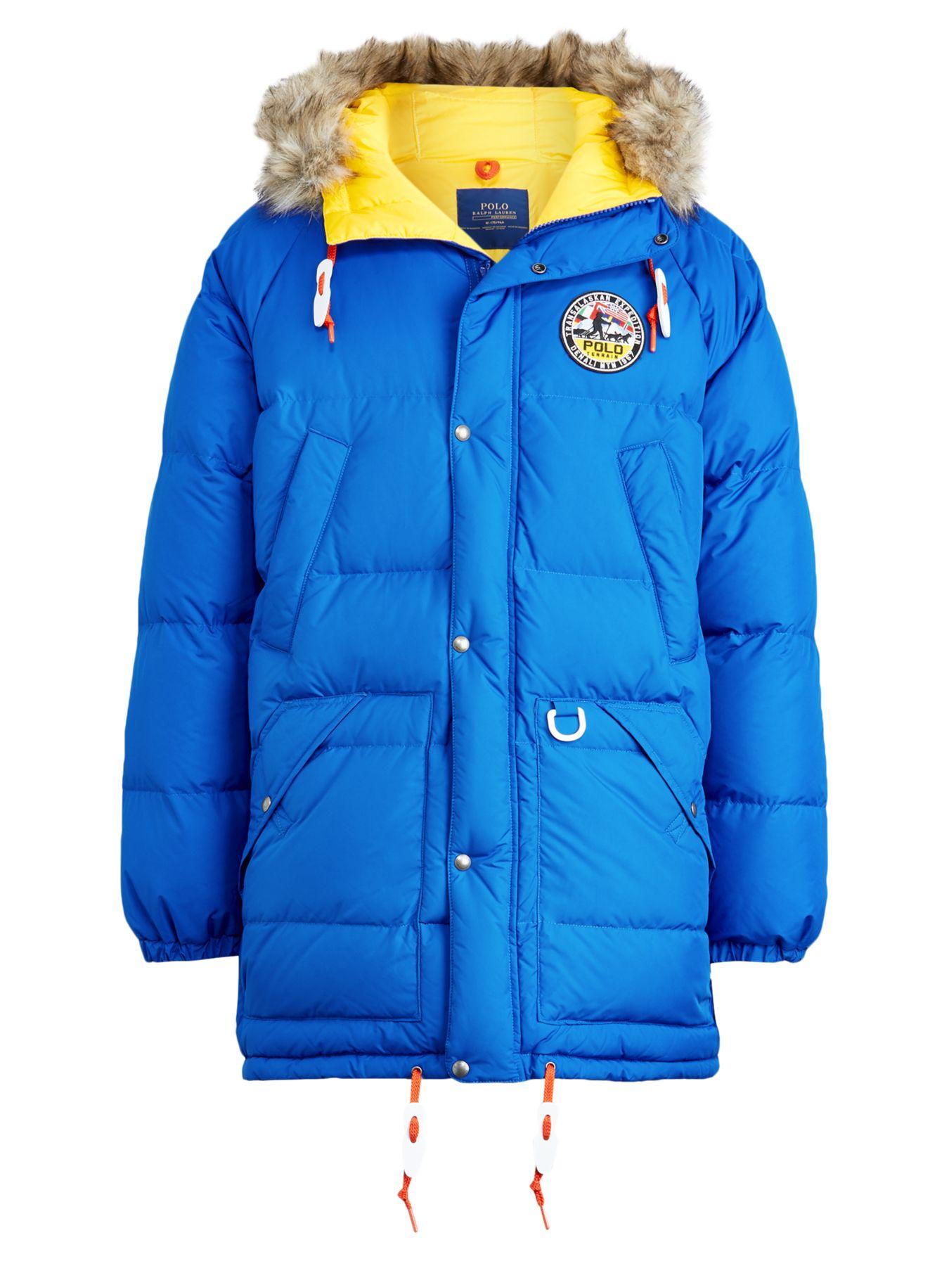 polo ralph lauren reversible down jacket