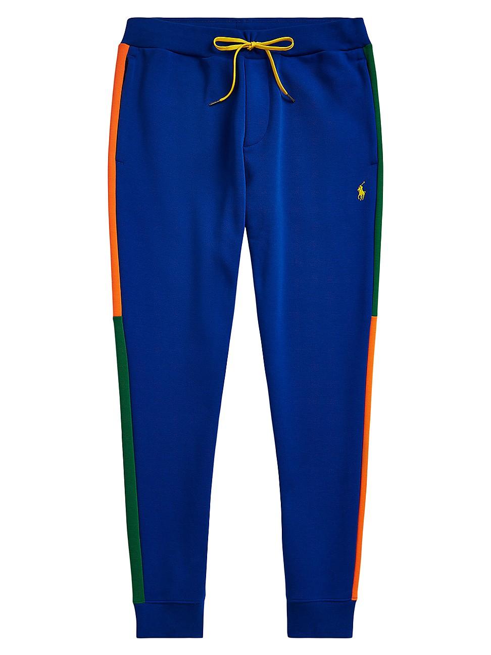 Polo Ralph Lauren Double Knit Mesh Jogger Pants In Blue For Men Lyst