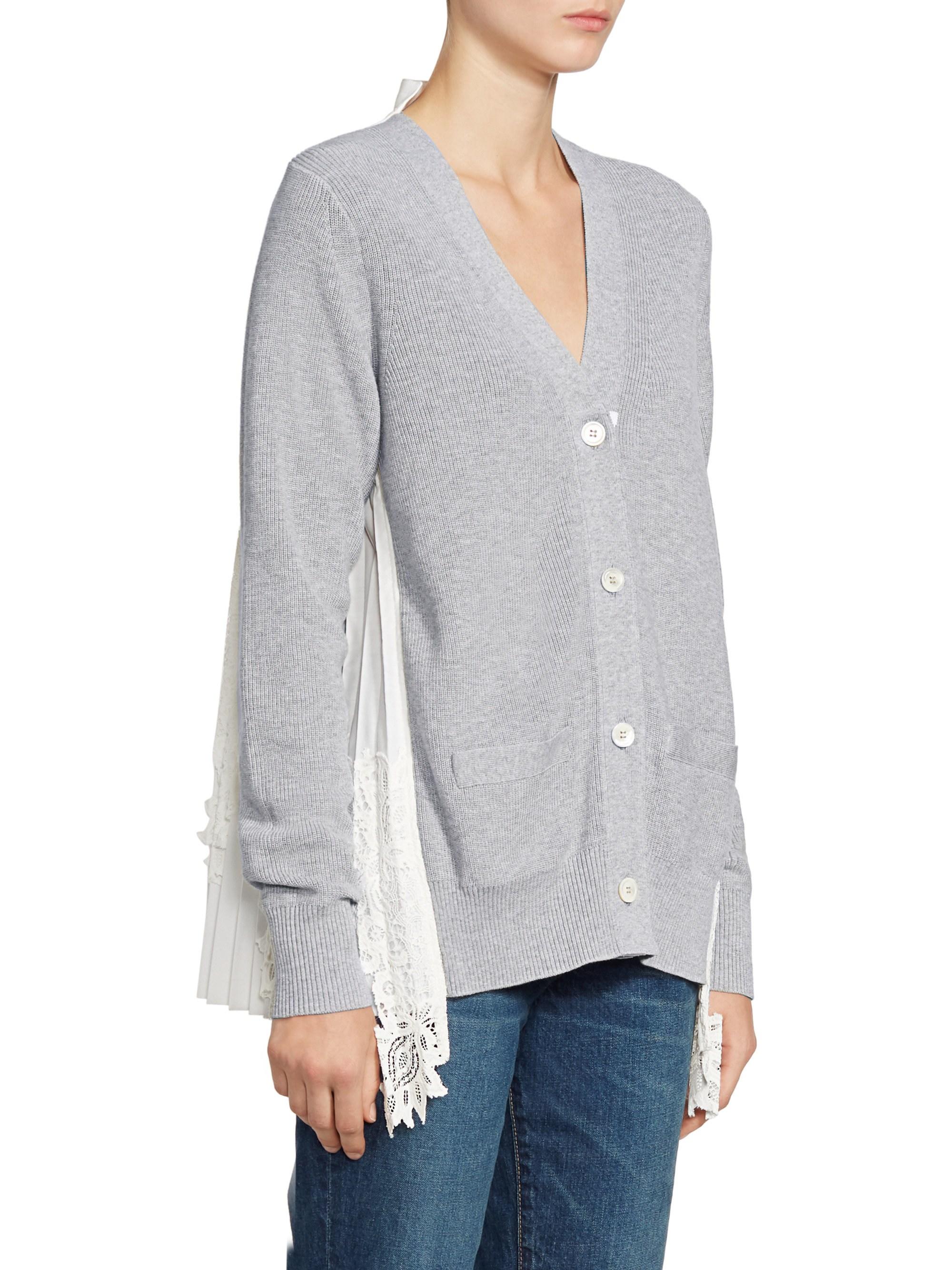 sacai cardigan