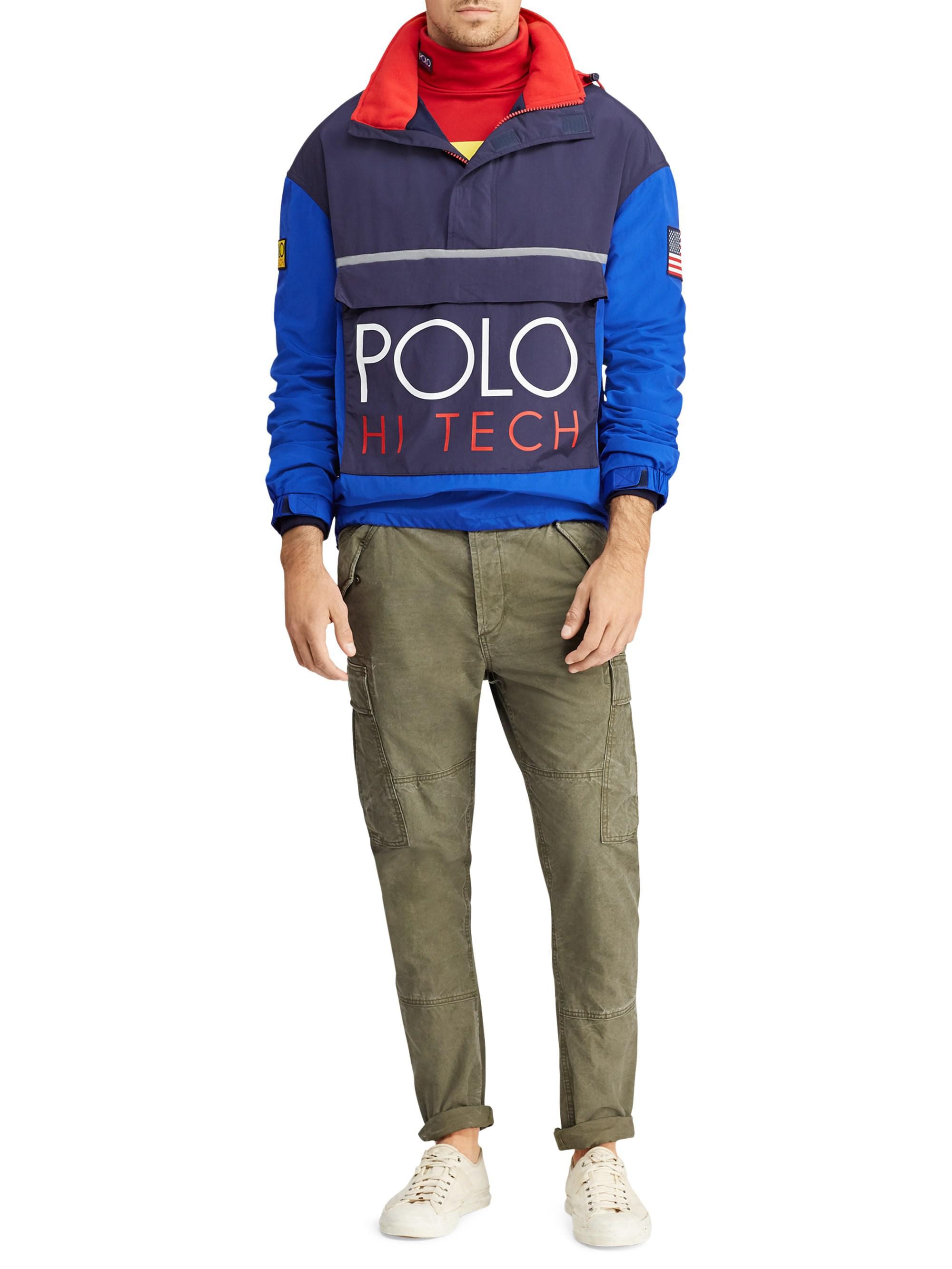 polo hi tech fleece