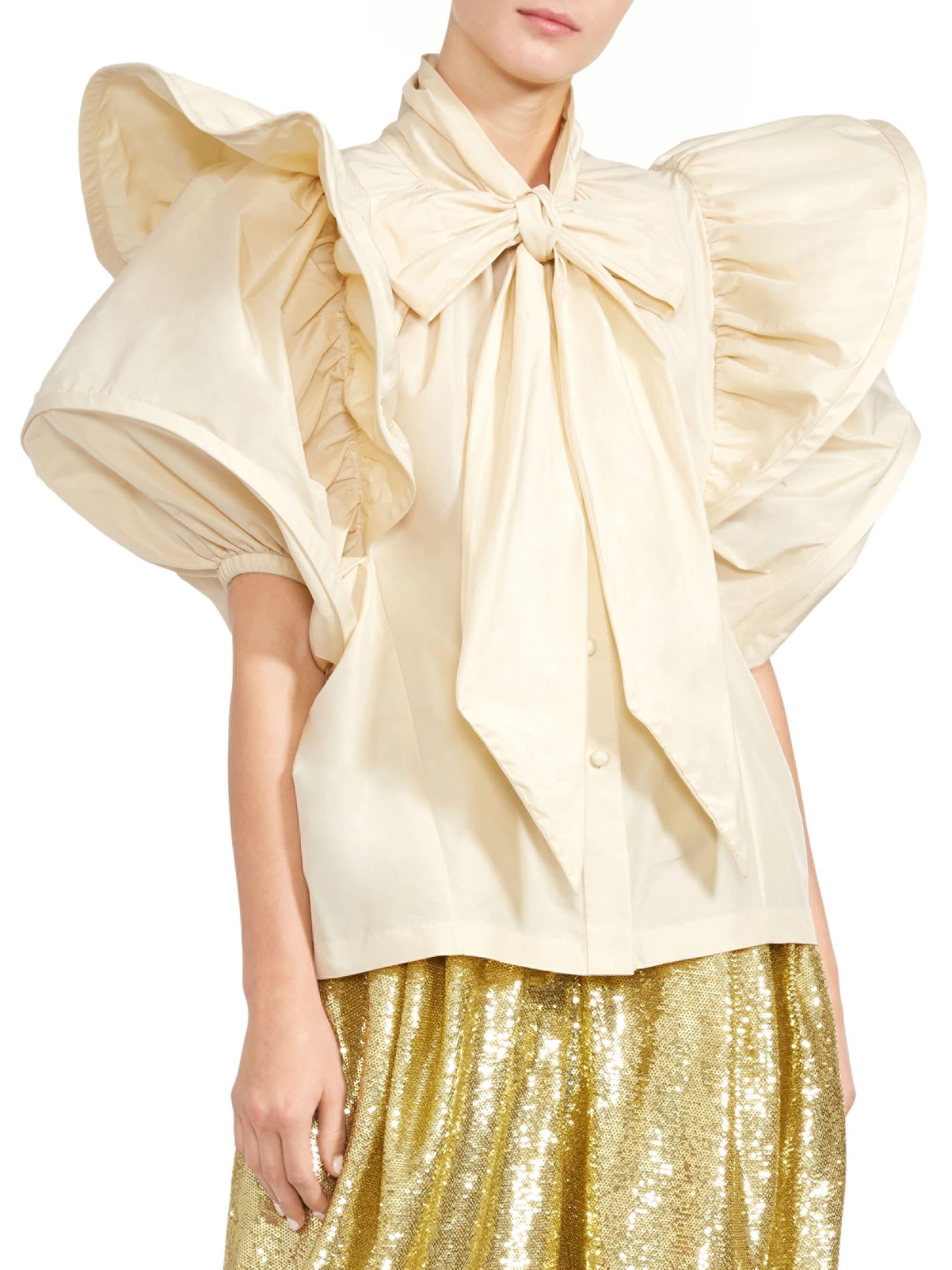 marc jacobs ruffle blouse