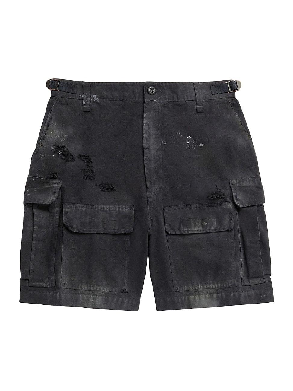 Balenciaga Large Cargo Shorts In Gray Lyst balenciaga-large-cargo-shorts-in-gray-lyst
