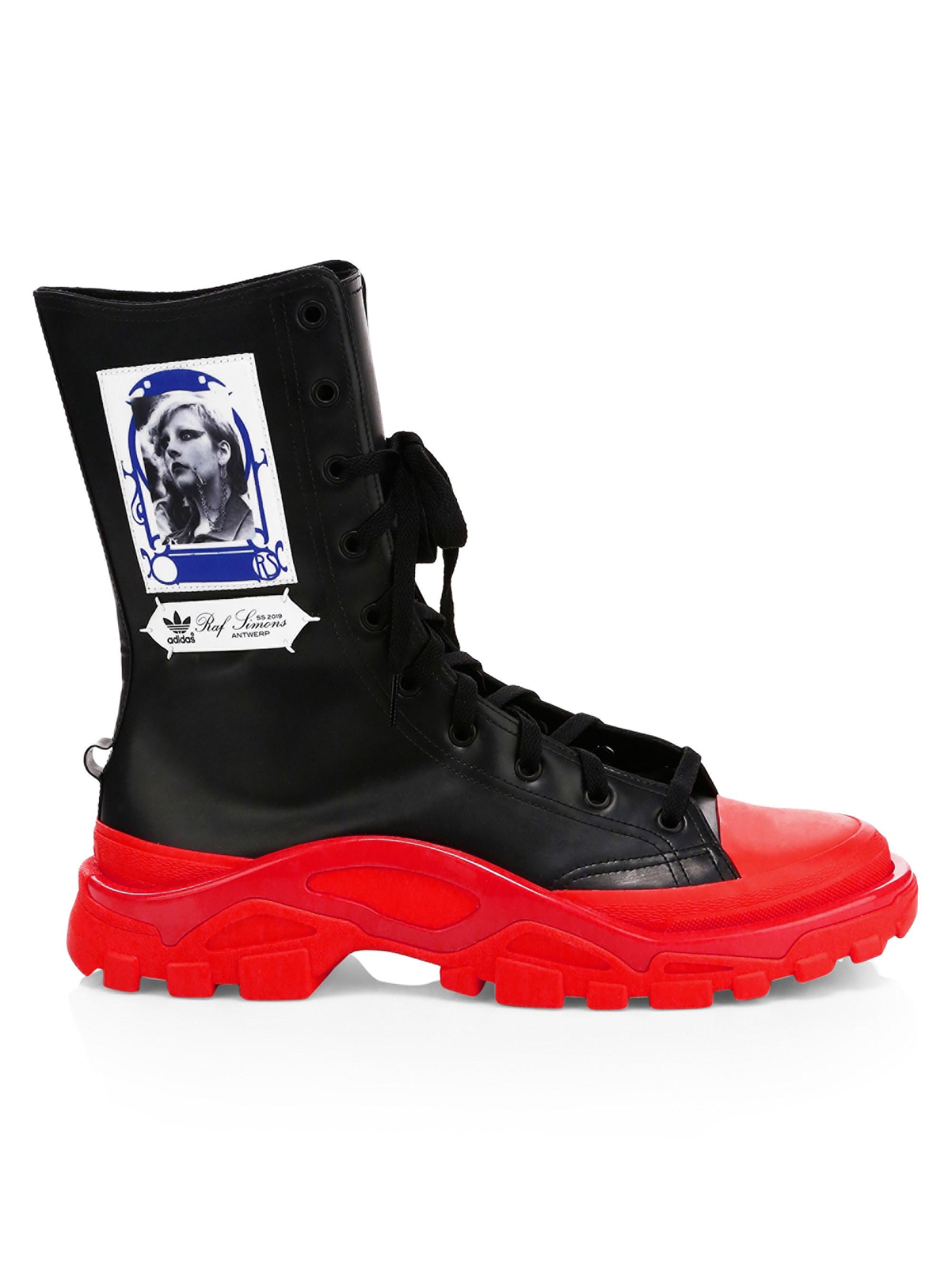adidas By Raf Simons Detroit High Boots in Black for Men - Lyst