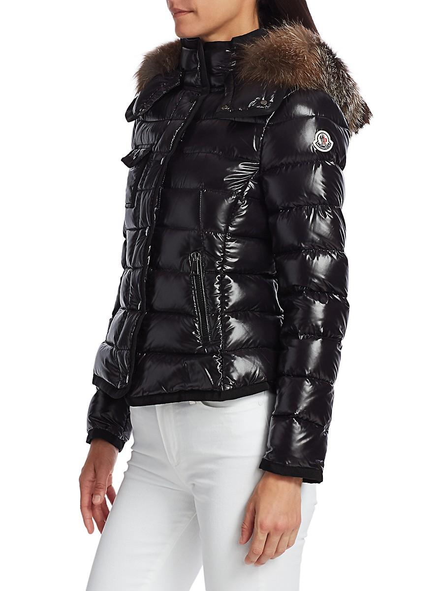 moncler fox fur jacket