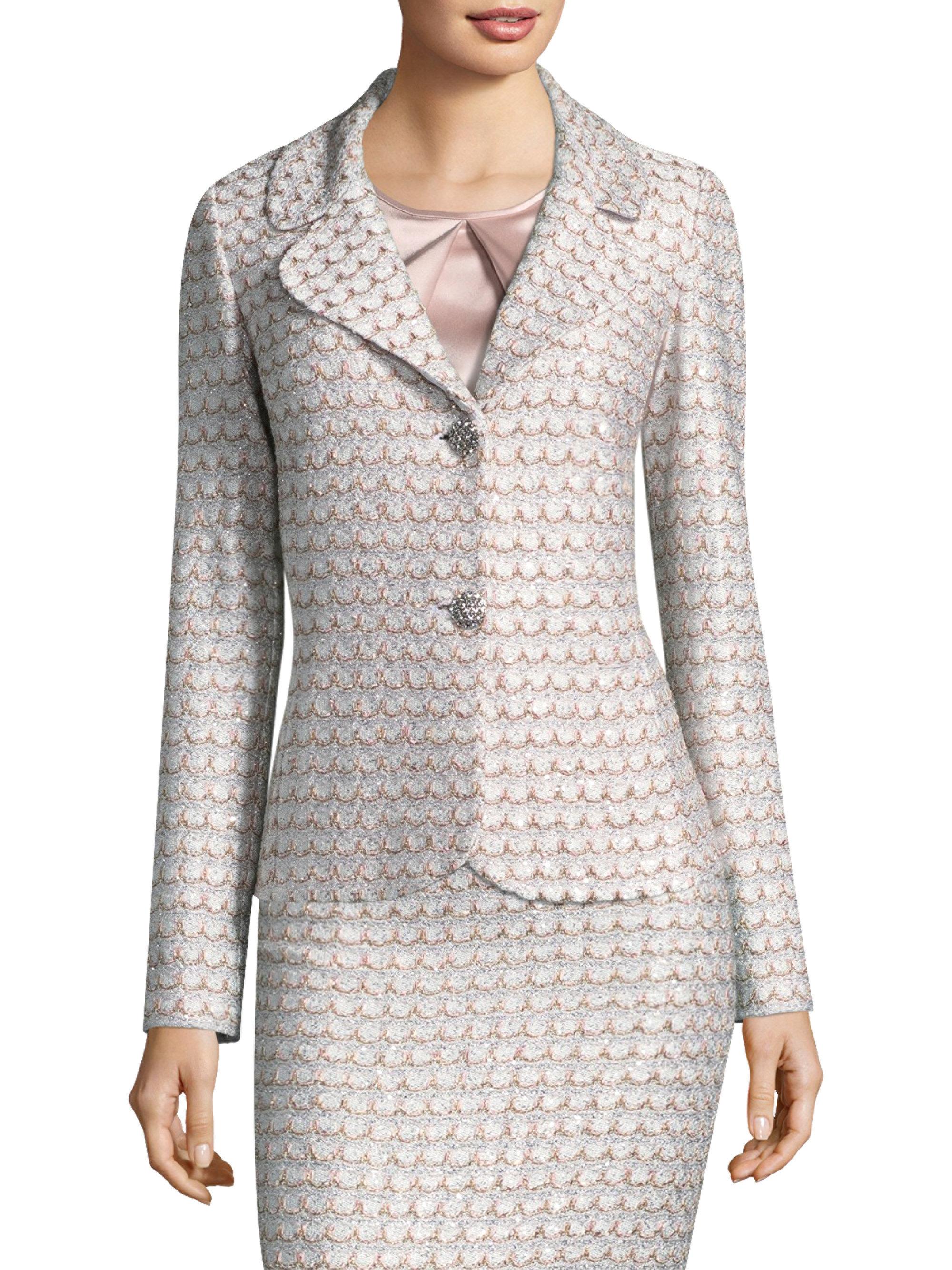 st john sequin jacket