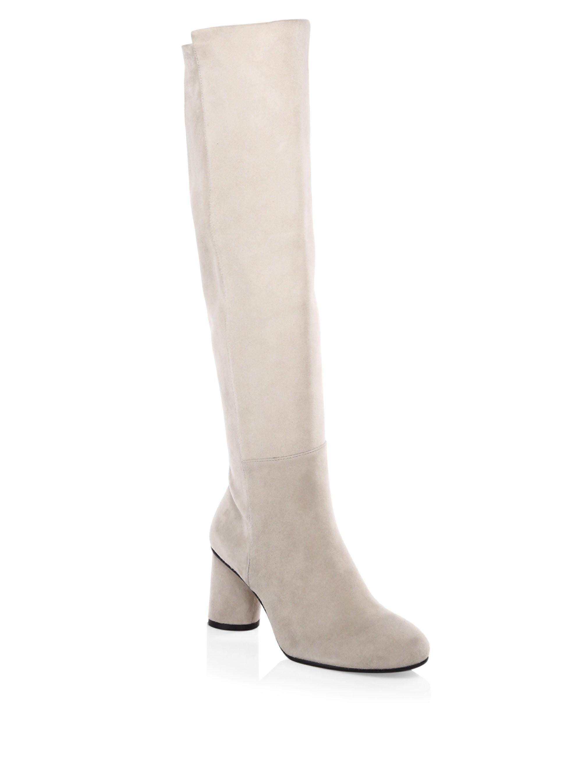 stuart weitzman eloise tall suede boots