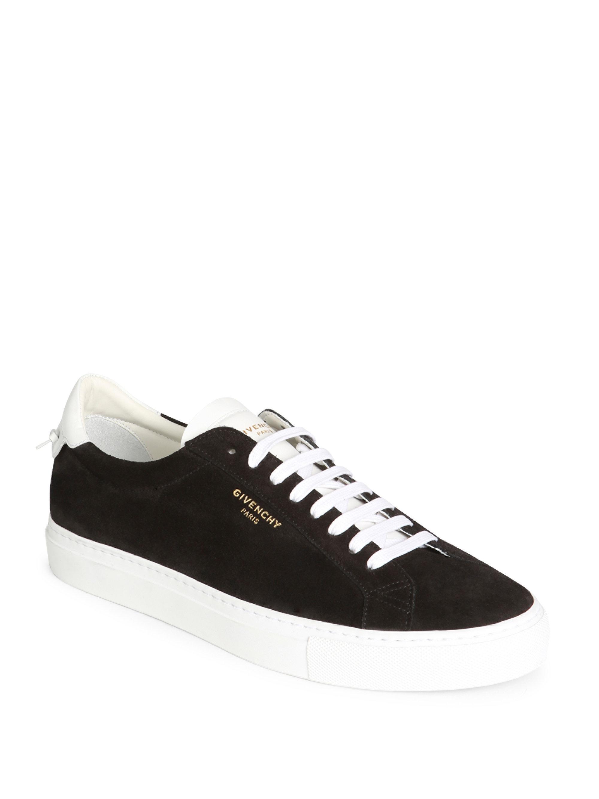 Givenchy Urban Low Suede Sneakers in 