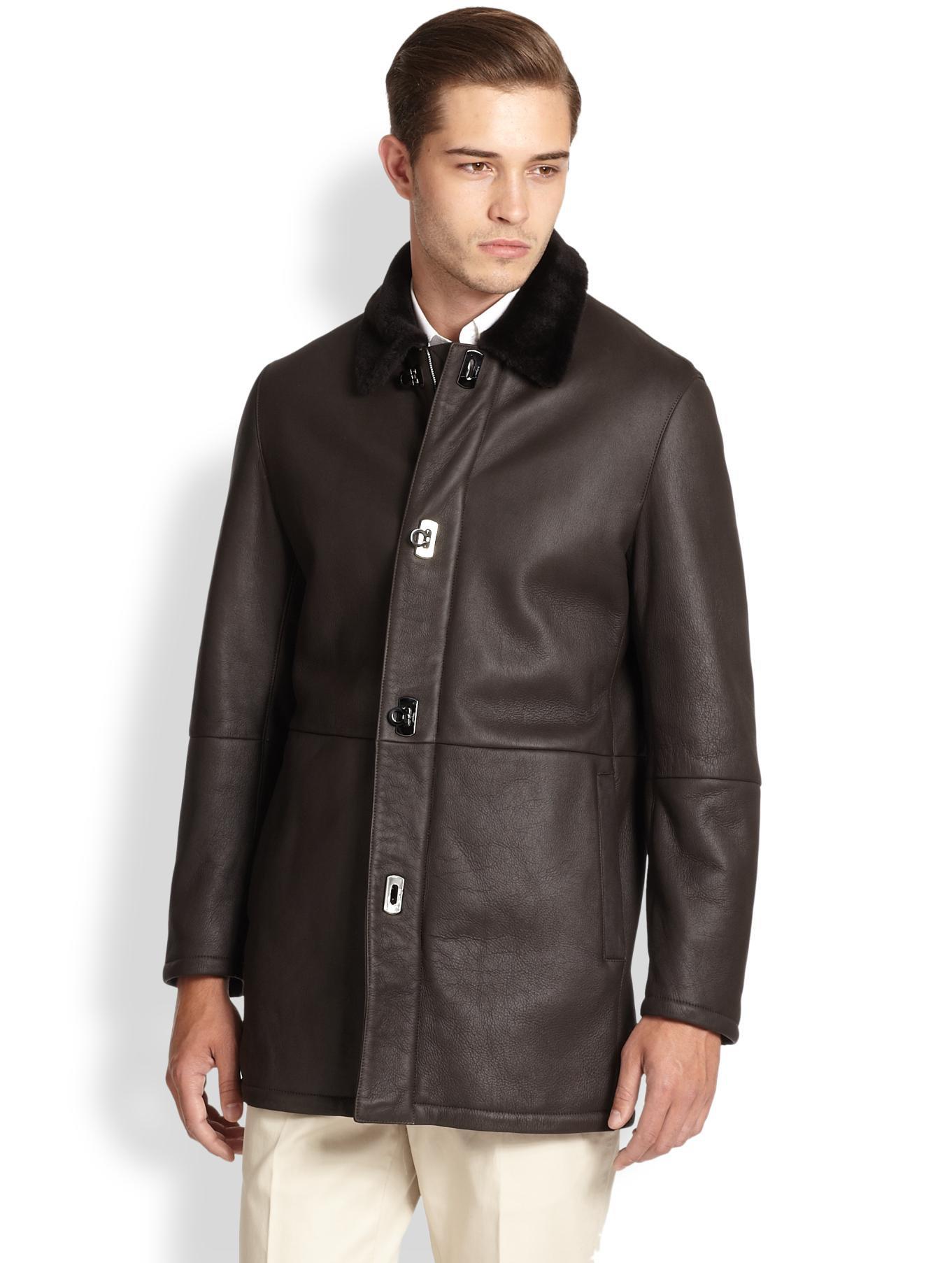 Ferragamo coat mens Clearance