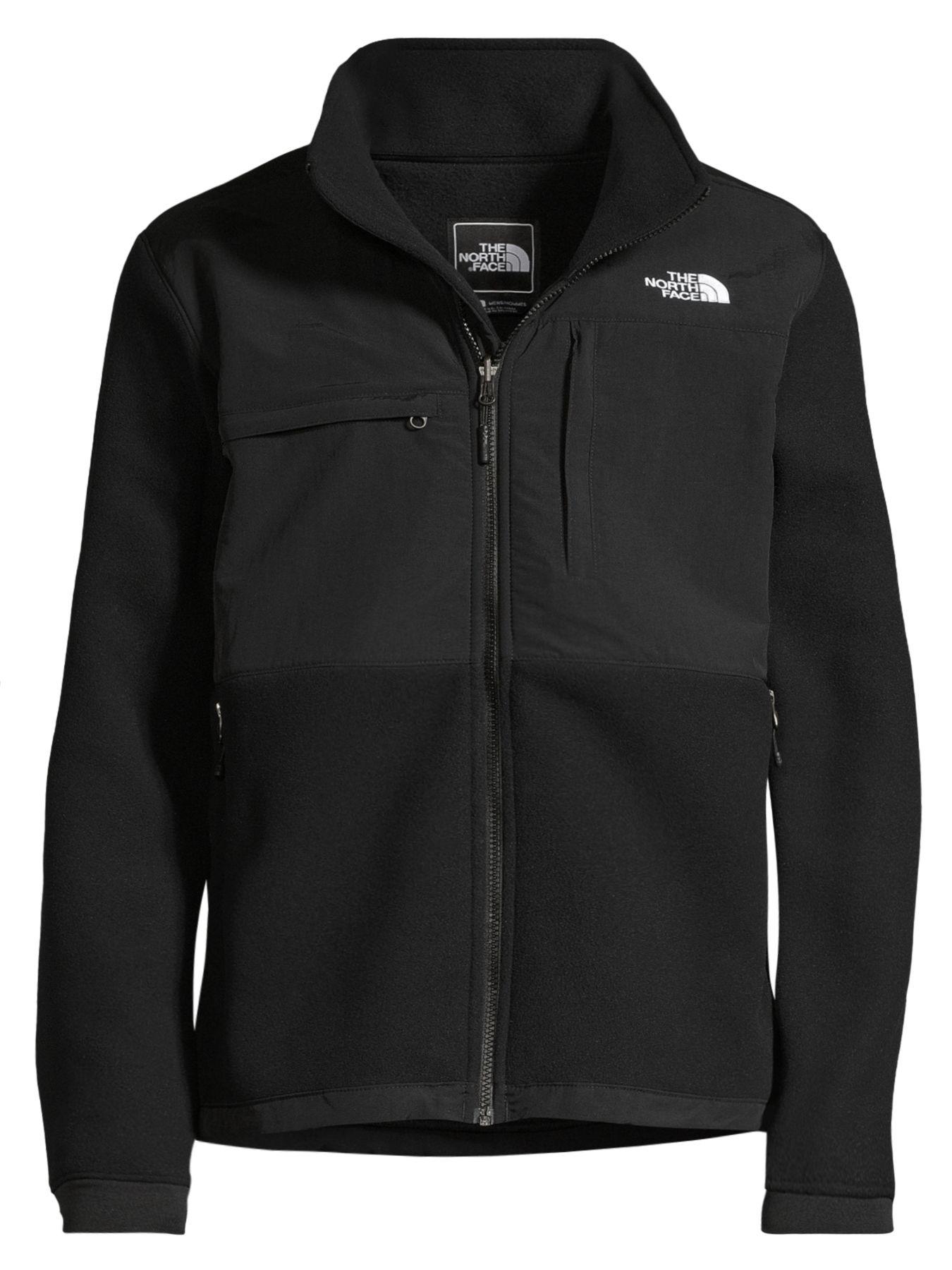 the north face black white