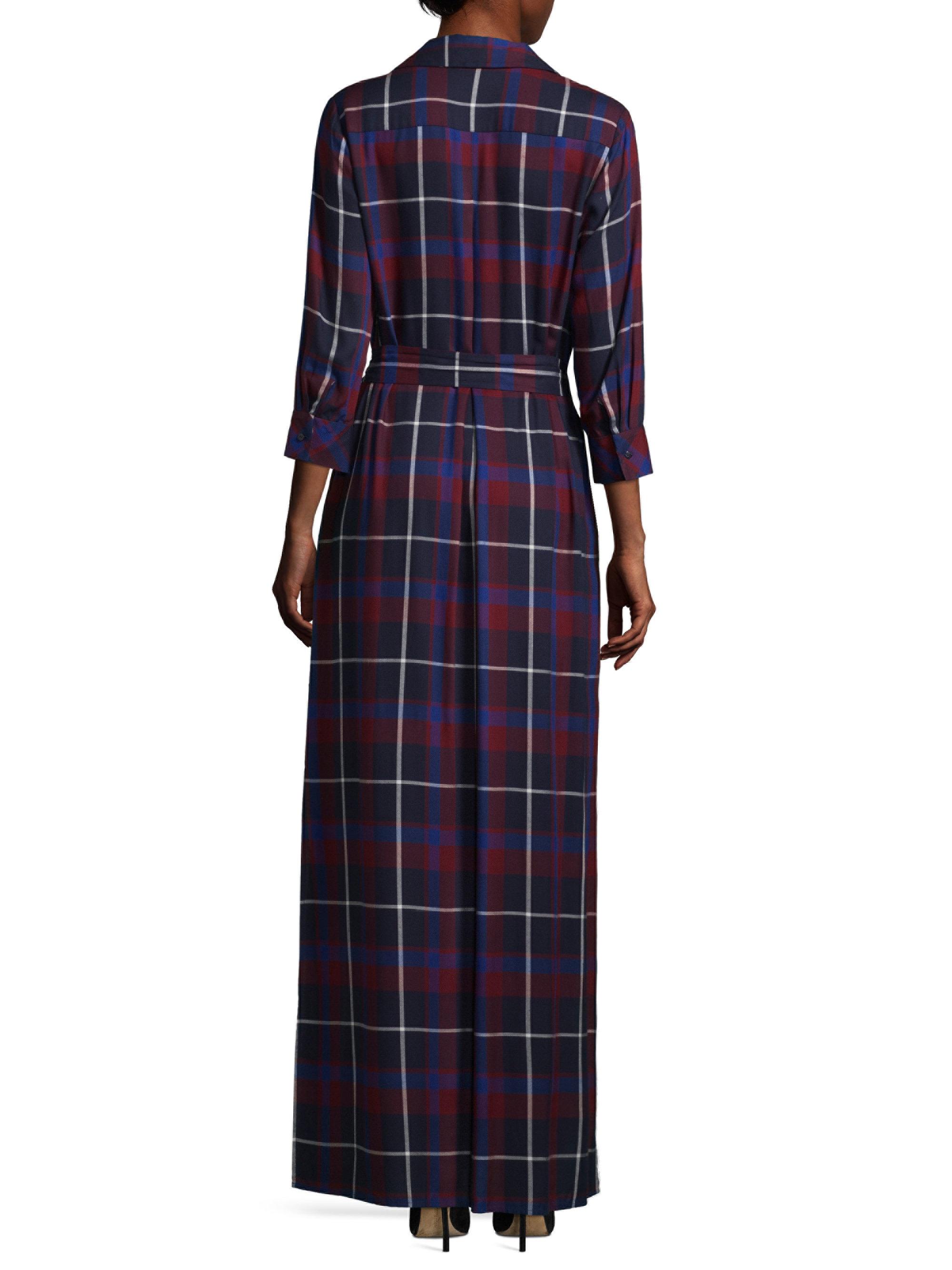 long maxi shirt dress