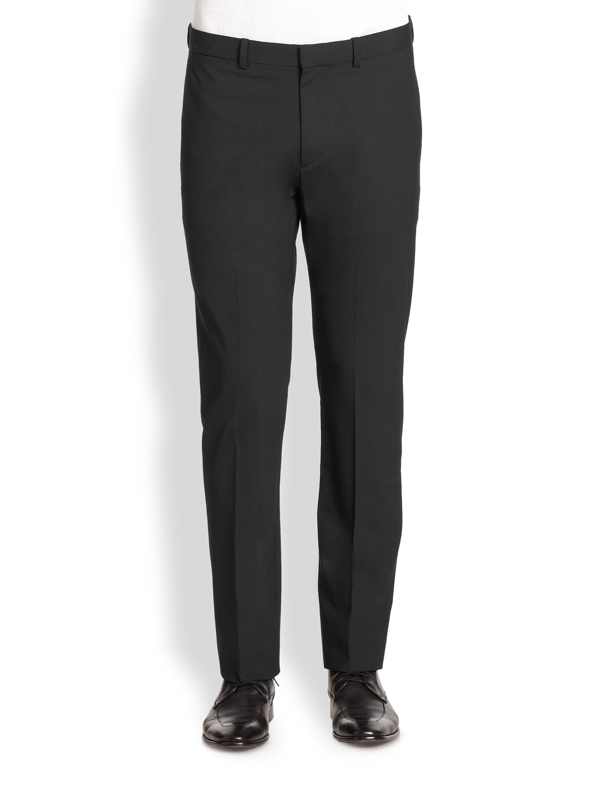 Lyst Theory Jake Tailored Suit Pants in Black for Men