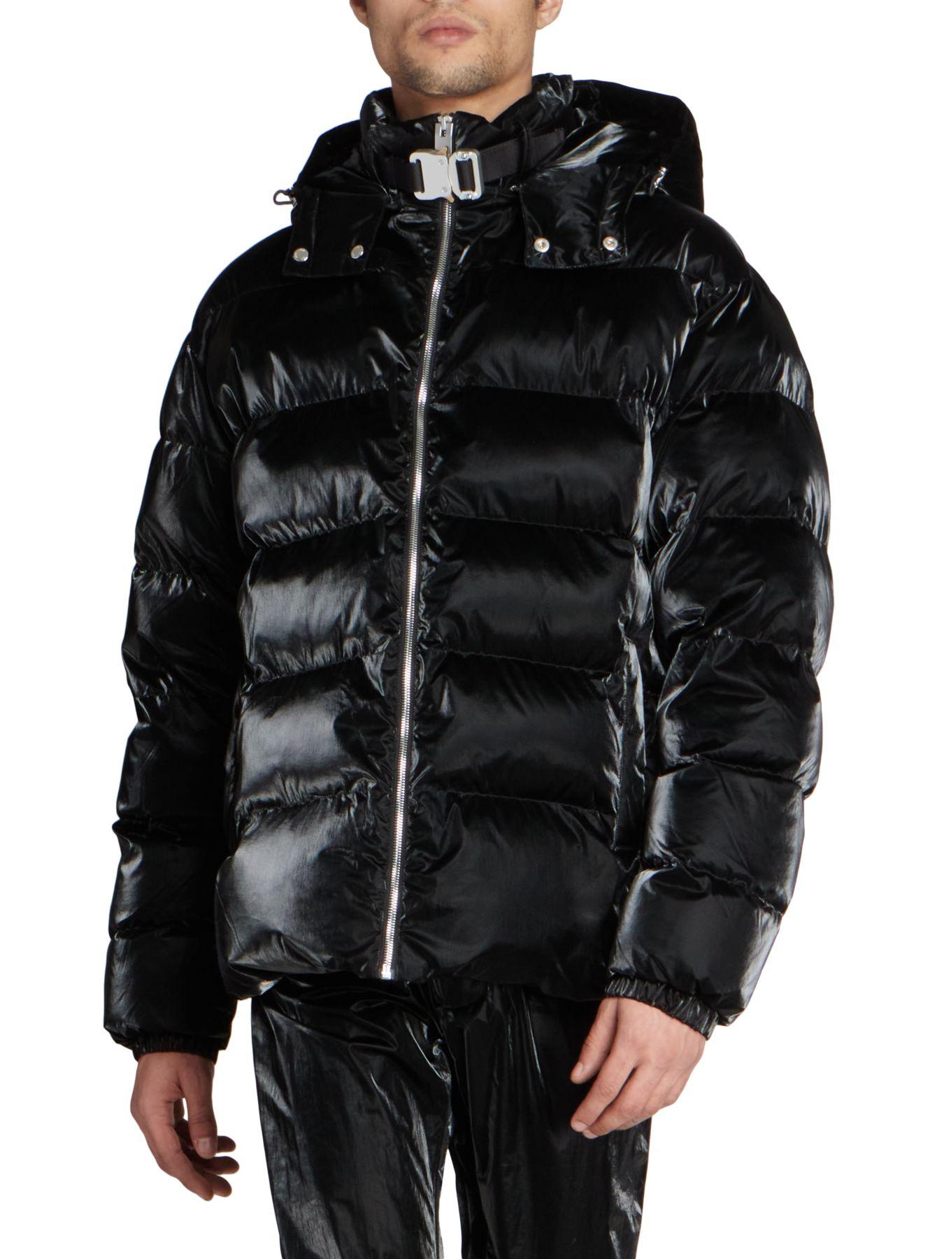 1017 ALYX 9SM Synthetic Nightrider Puffer Jacket in Black for Men - Lyst