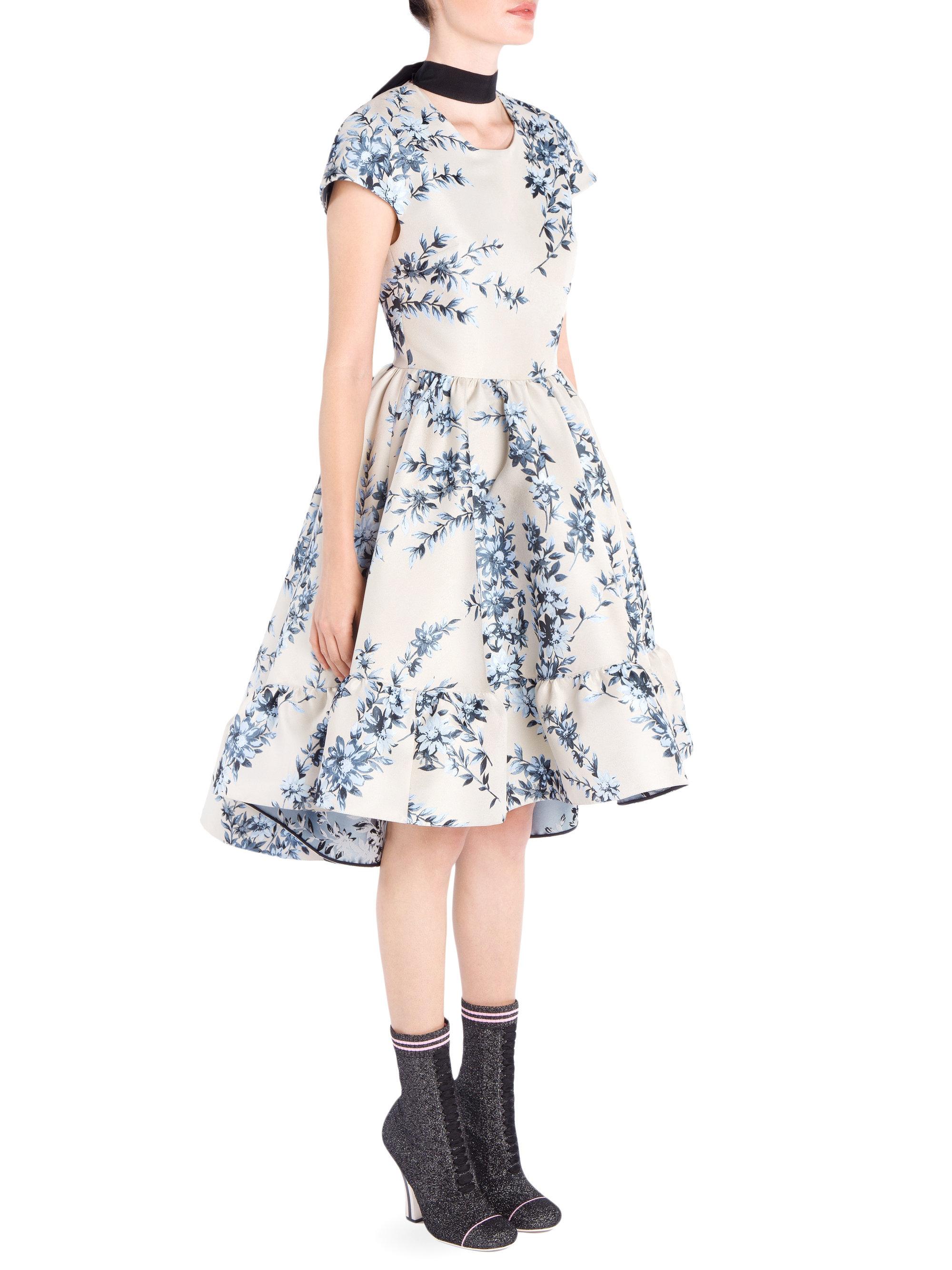 fendi floral dress