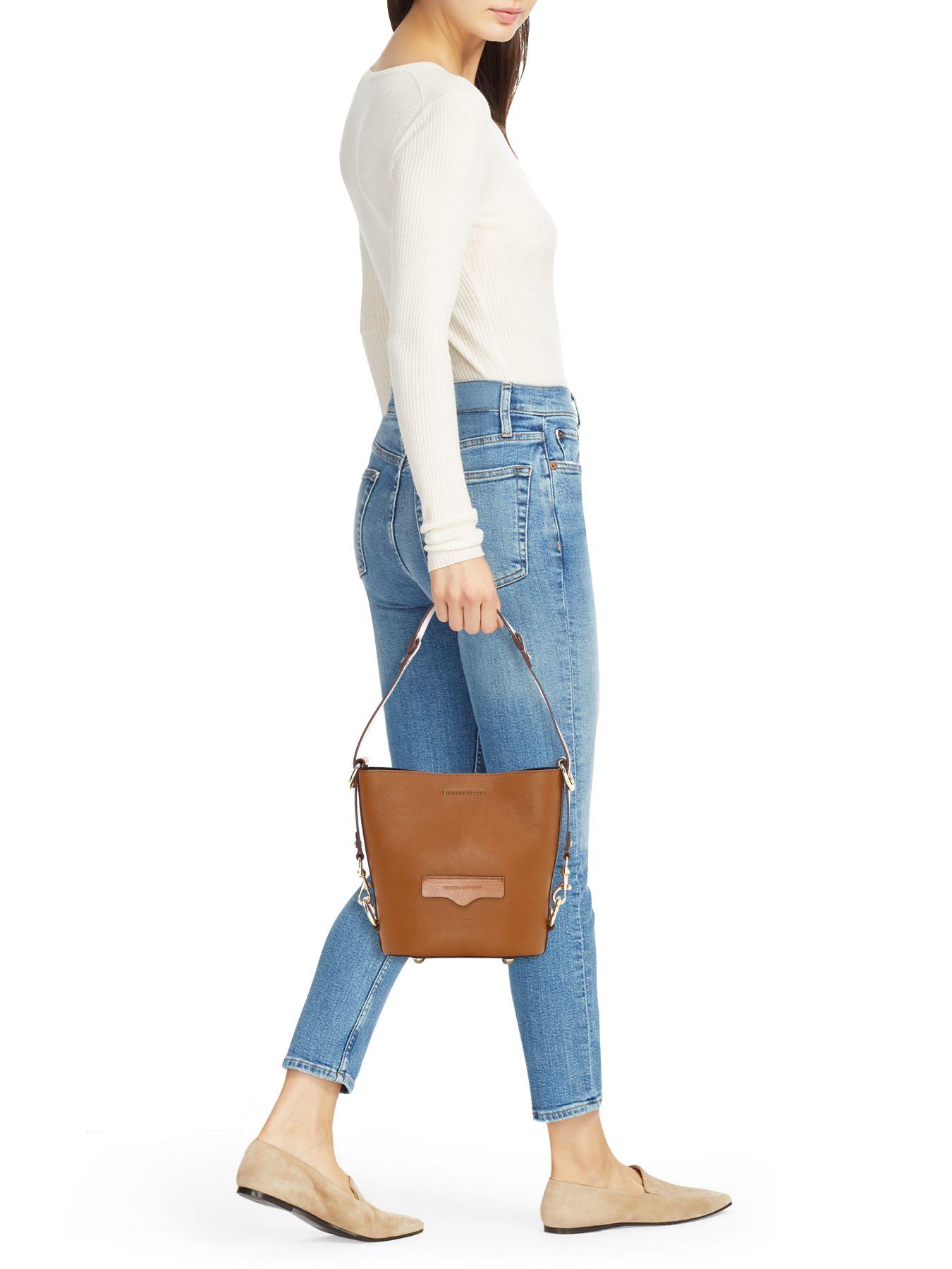 Rebecca minkoff convertible bucket bag hot sale