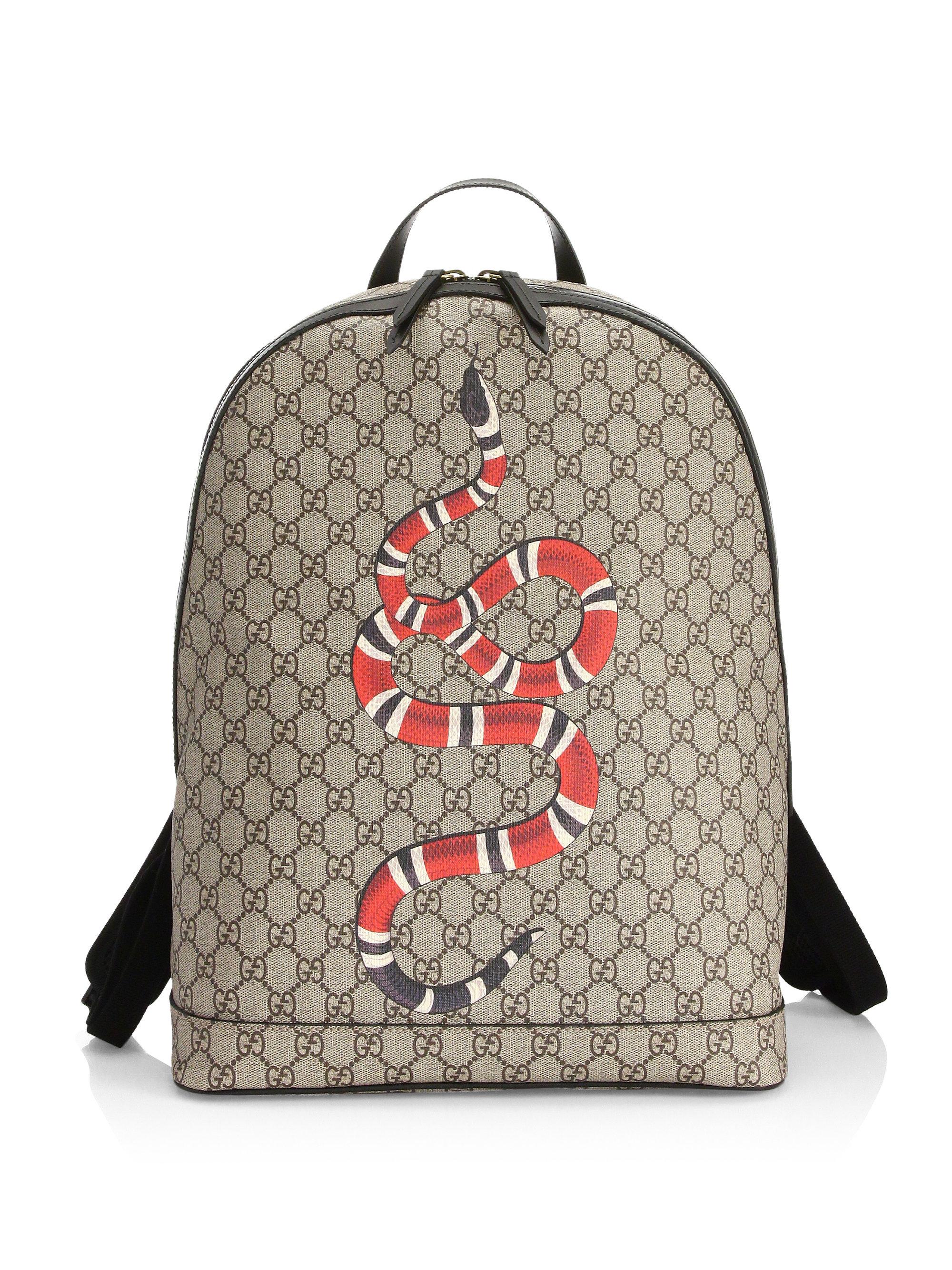 gucci kingsnake backpack