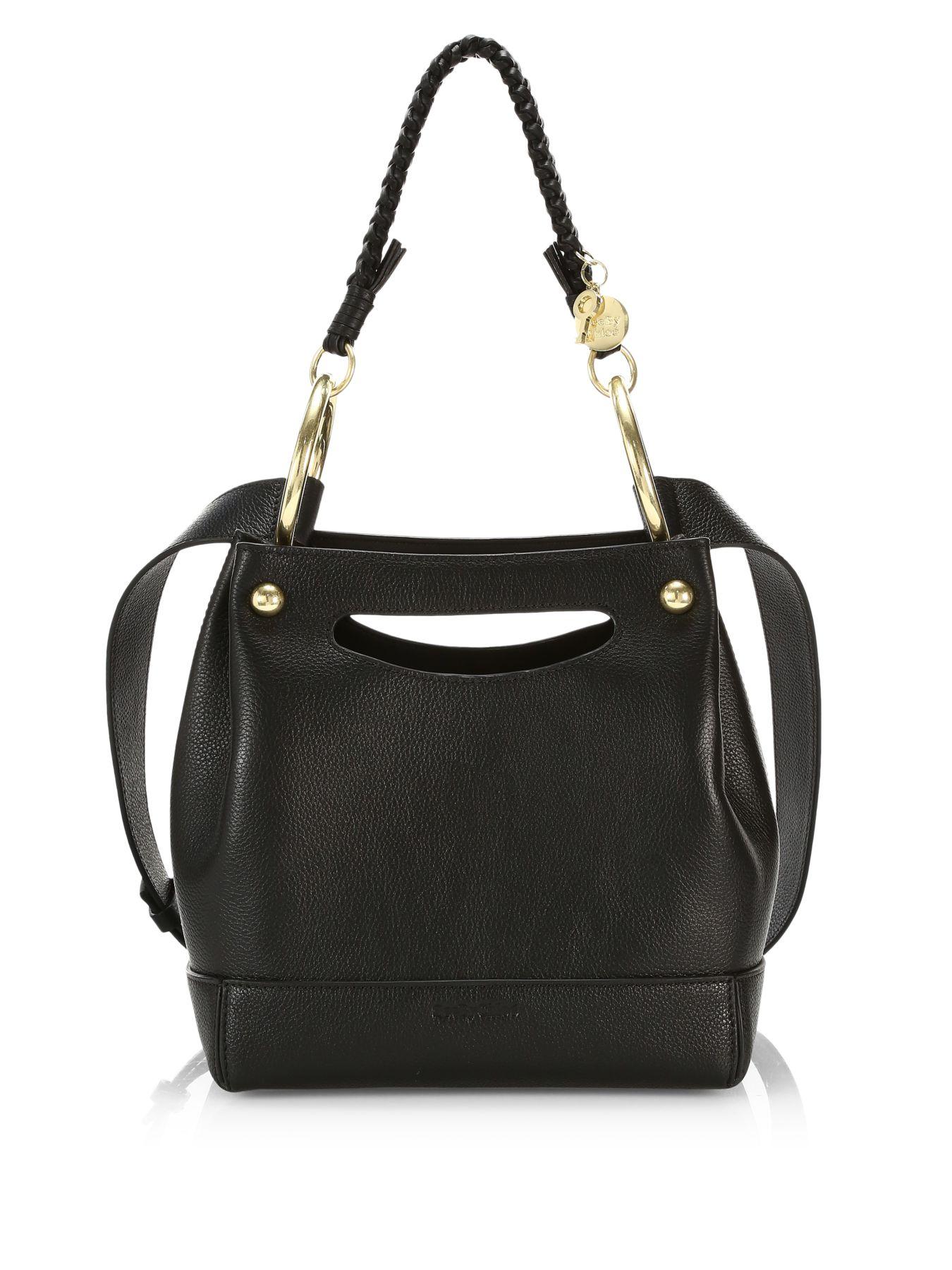 See By Chloé Maddy Shoulder Bag in Black | Lyst