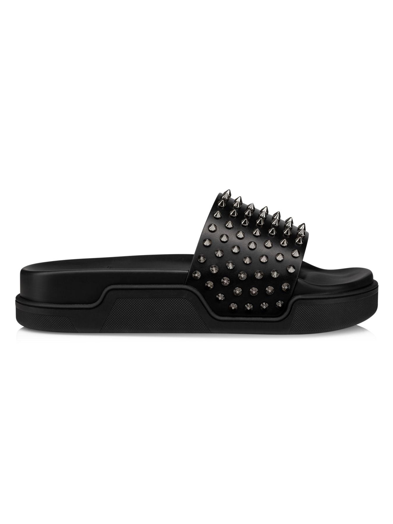 christian louboutin sliders