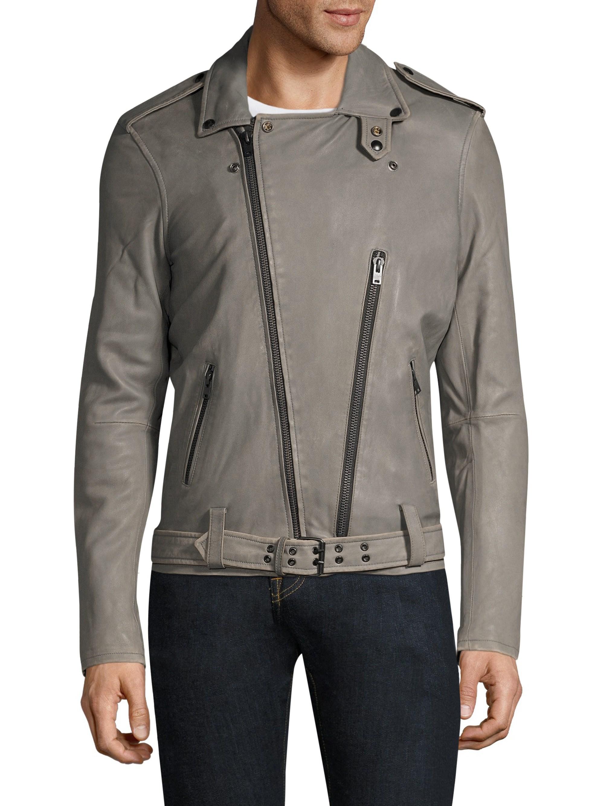 iro mens leather jacket