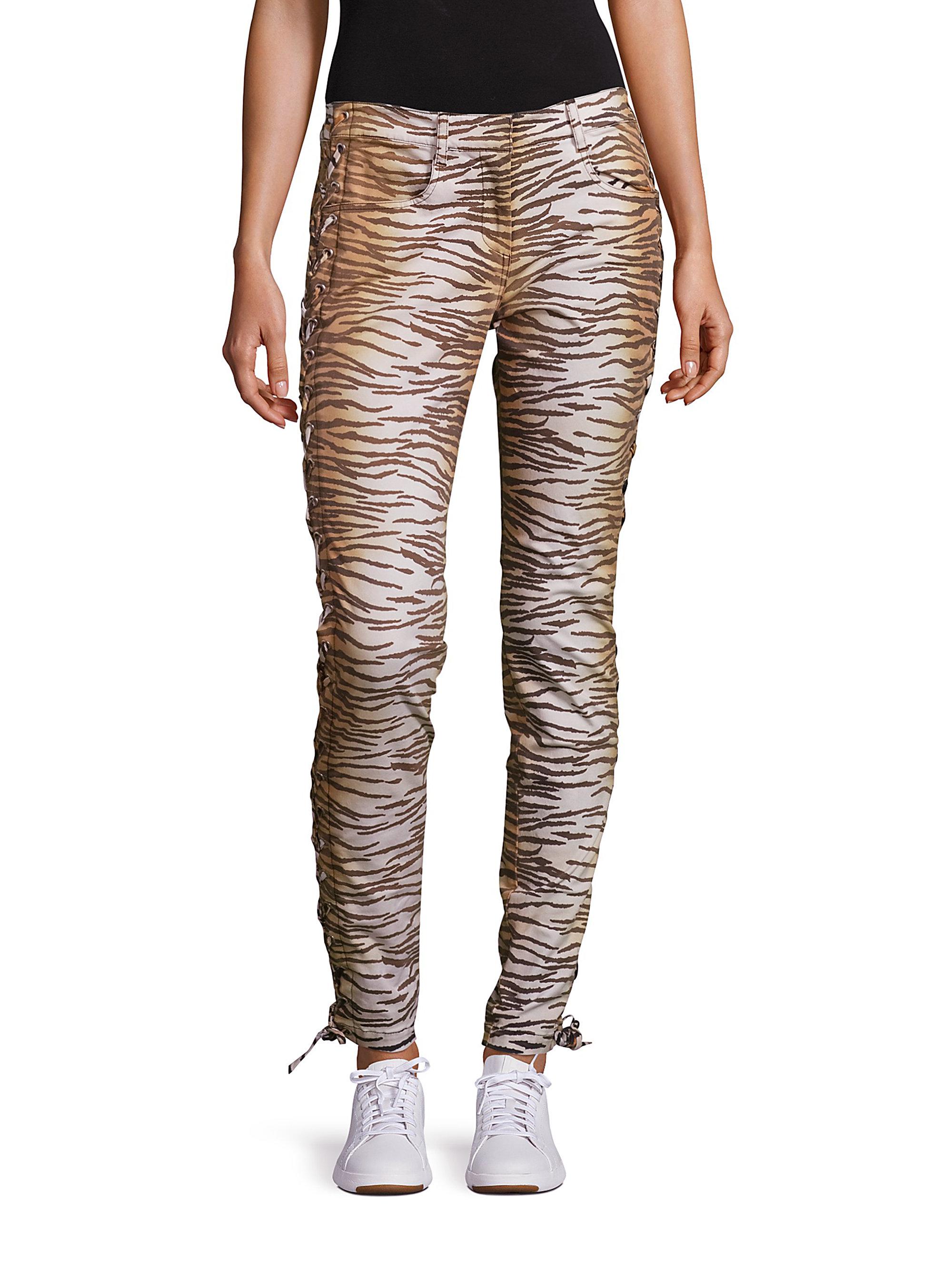 Alc Cotton Laced Tiger Pants Lyst 