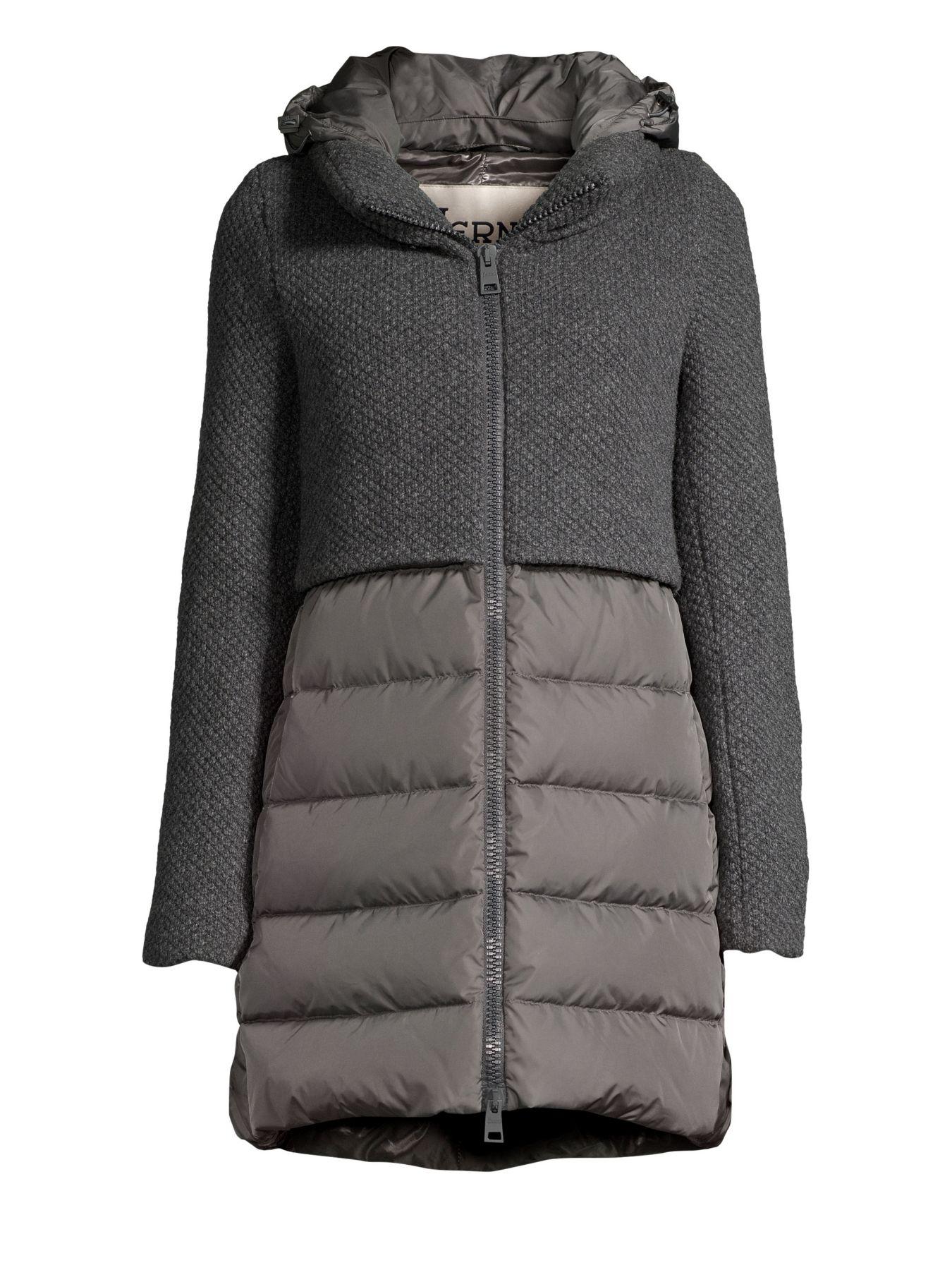 herno layered puffer coat