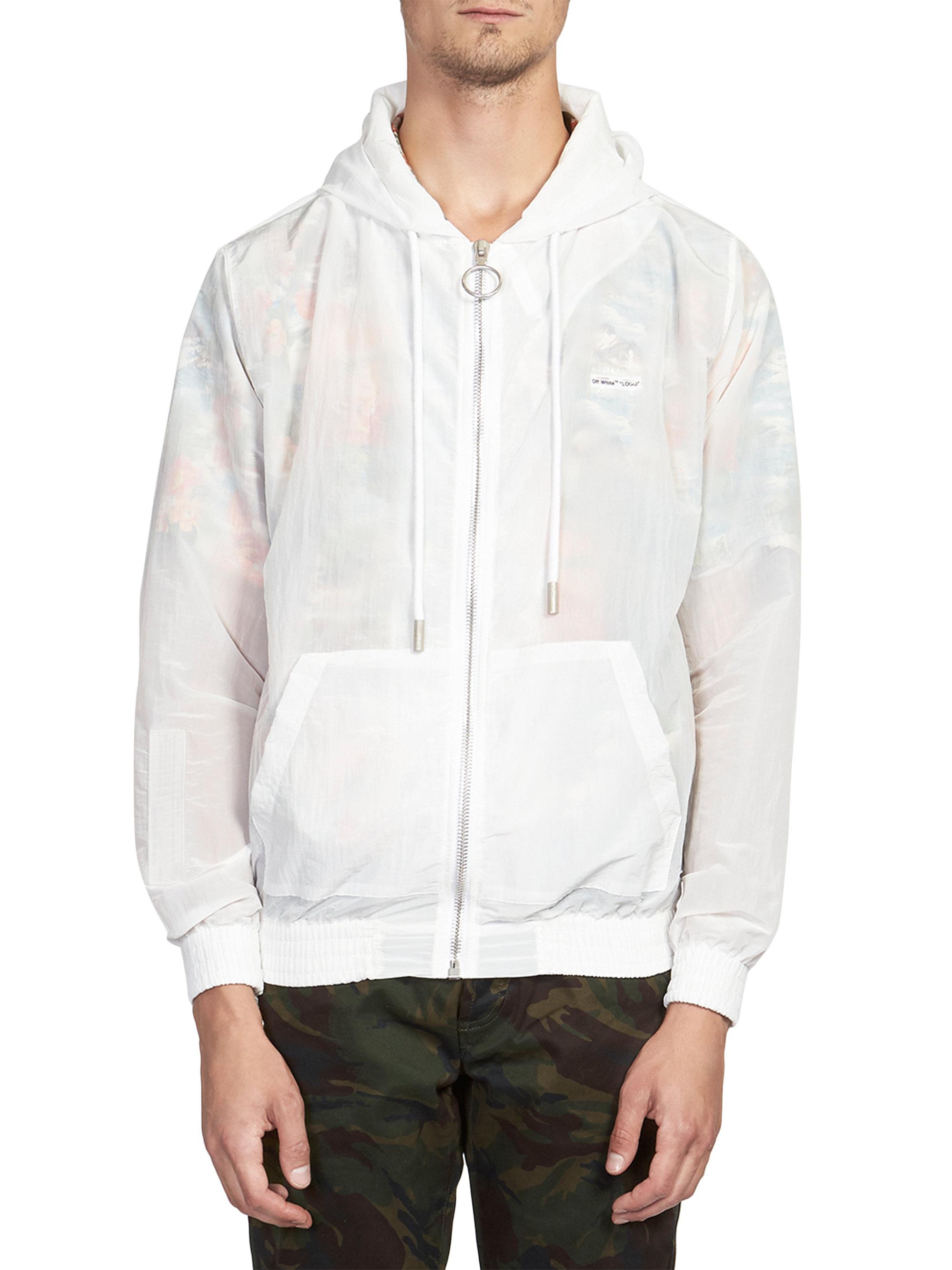 white hoodie transparent