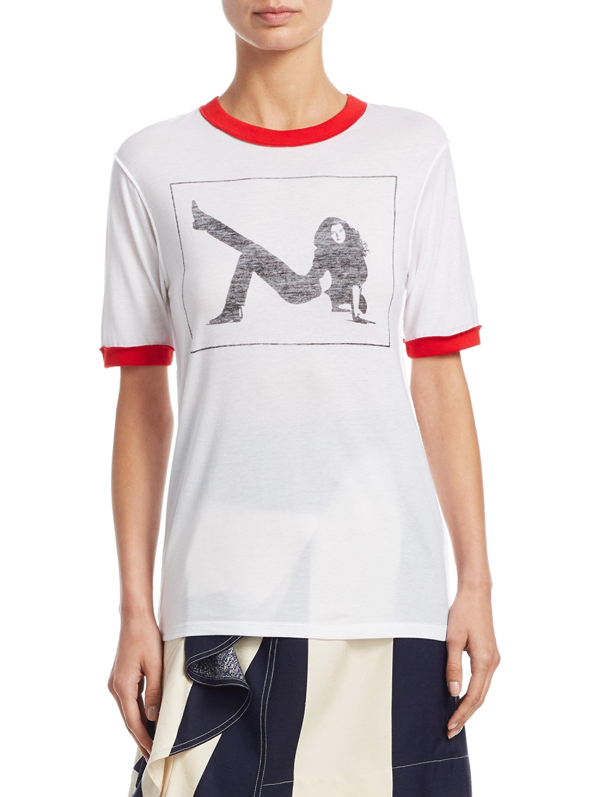 calvin klein brooke shields t shirt
