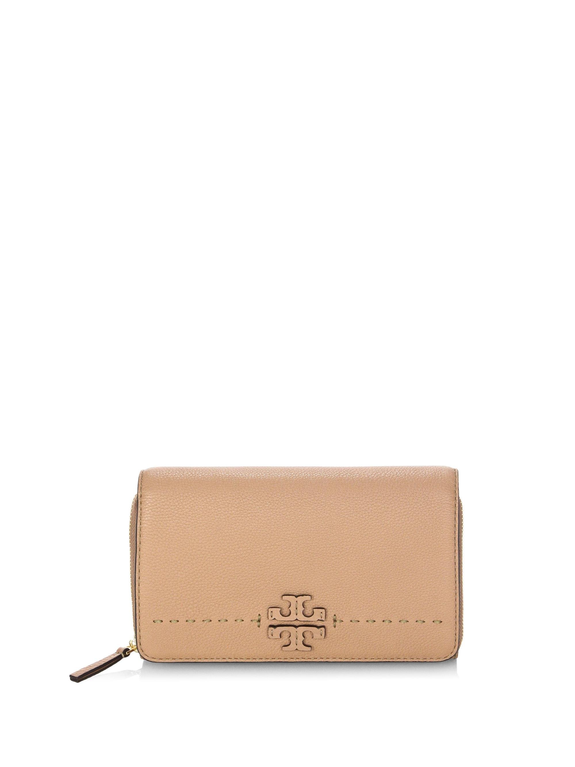 tory burch mcgraw flat wallet