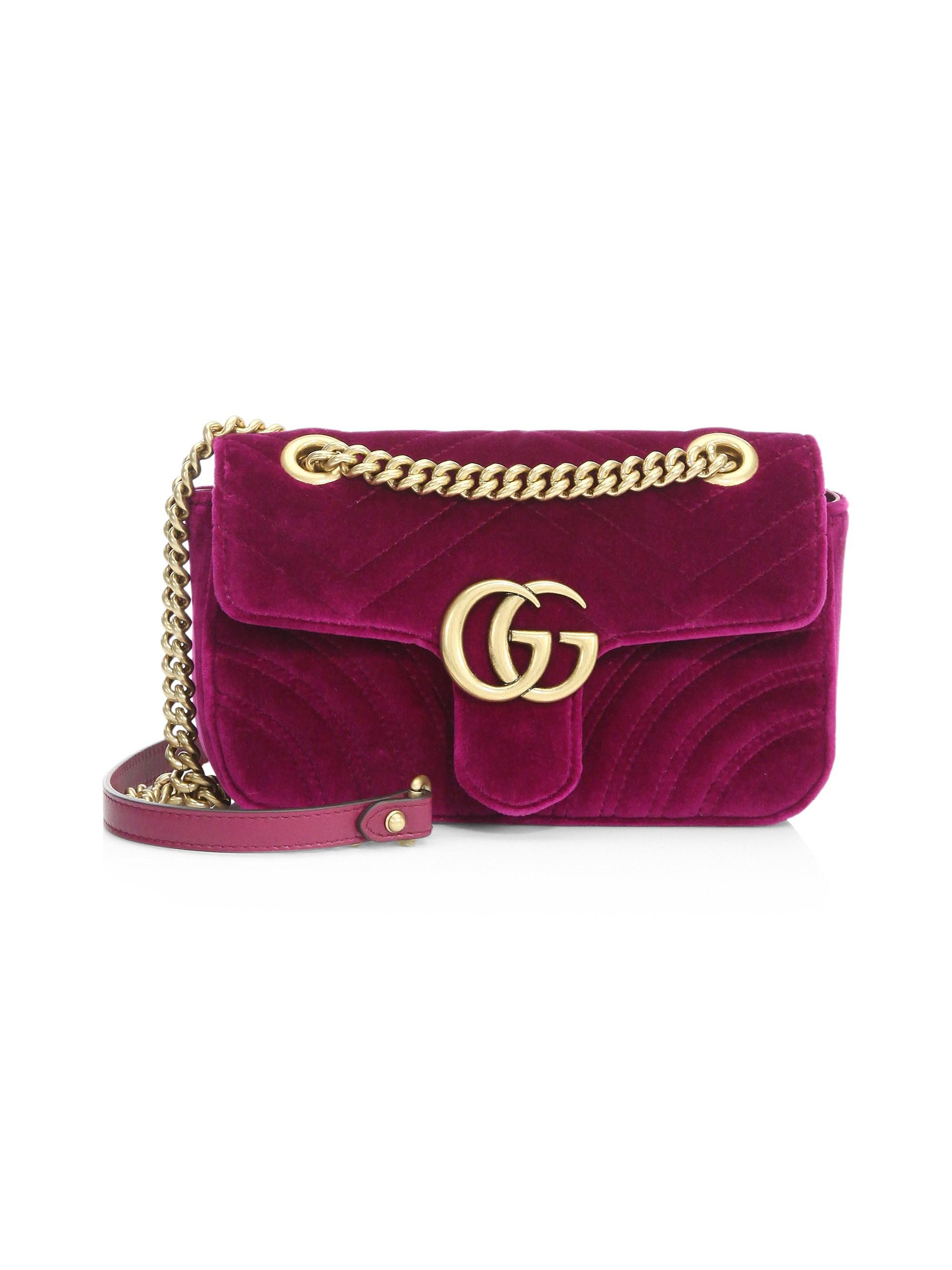 Gucci GG Marmont Bag in (Red) Lyst