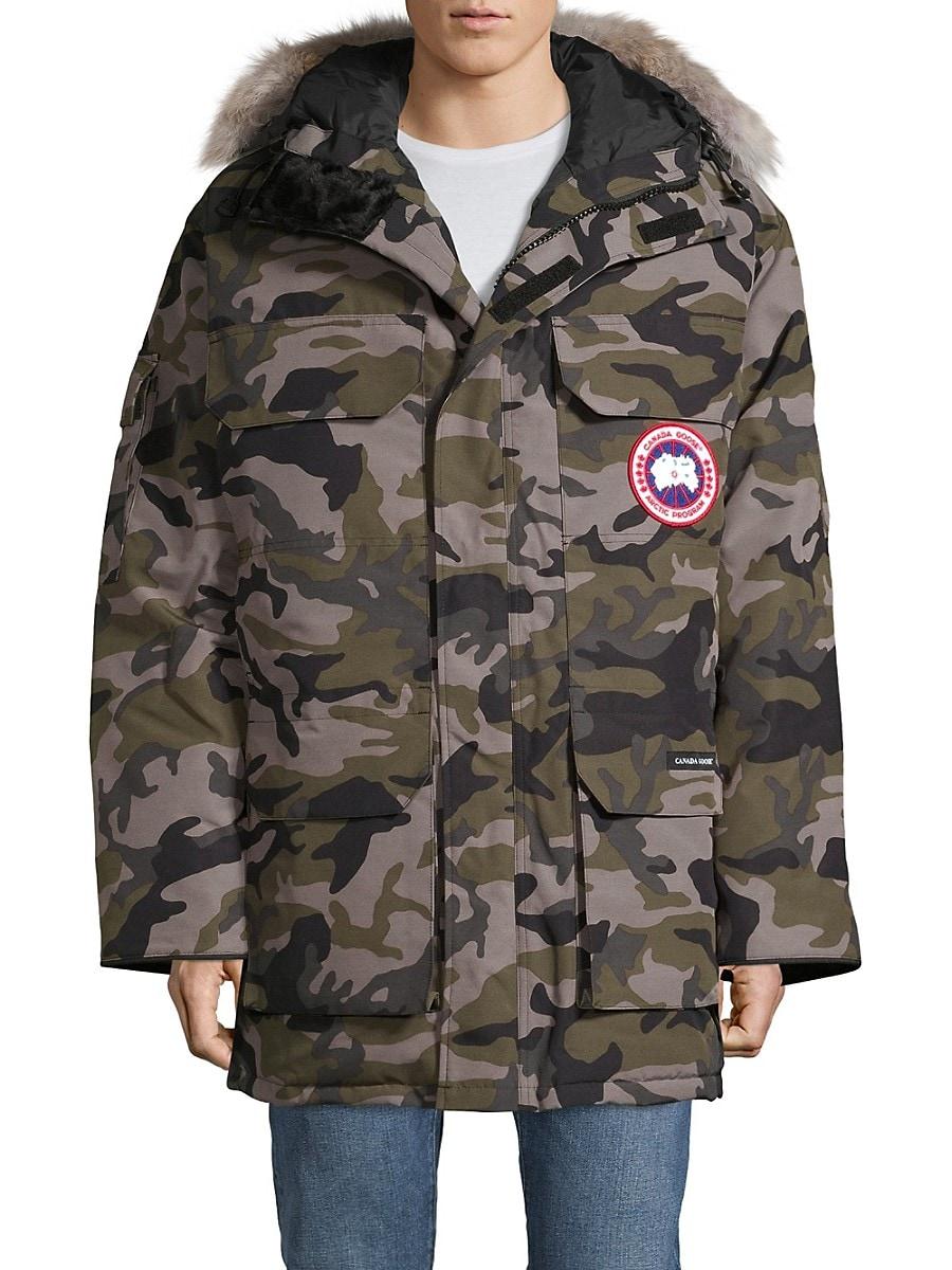 men's camo expedition parka