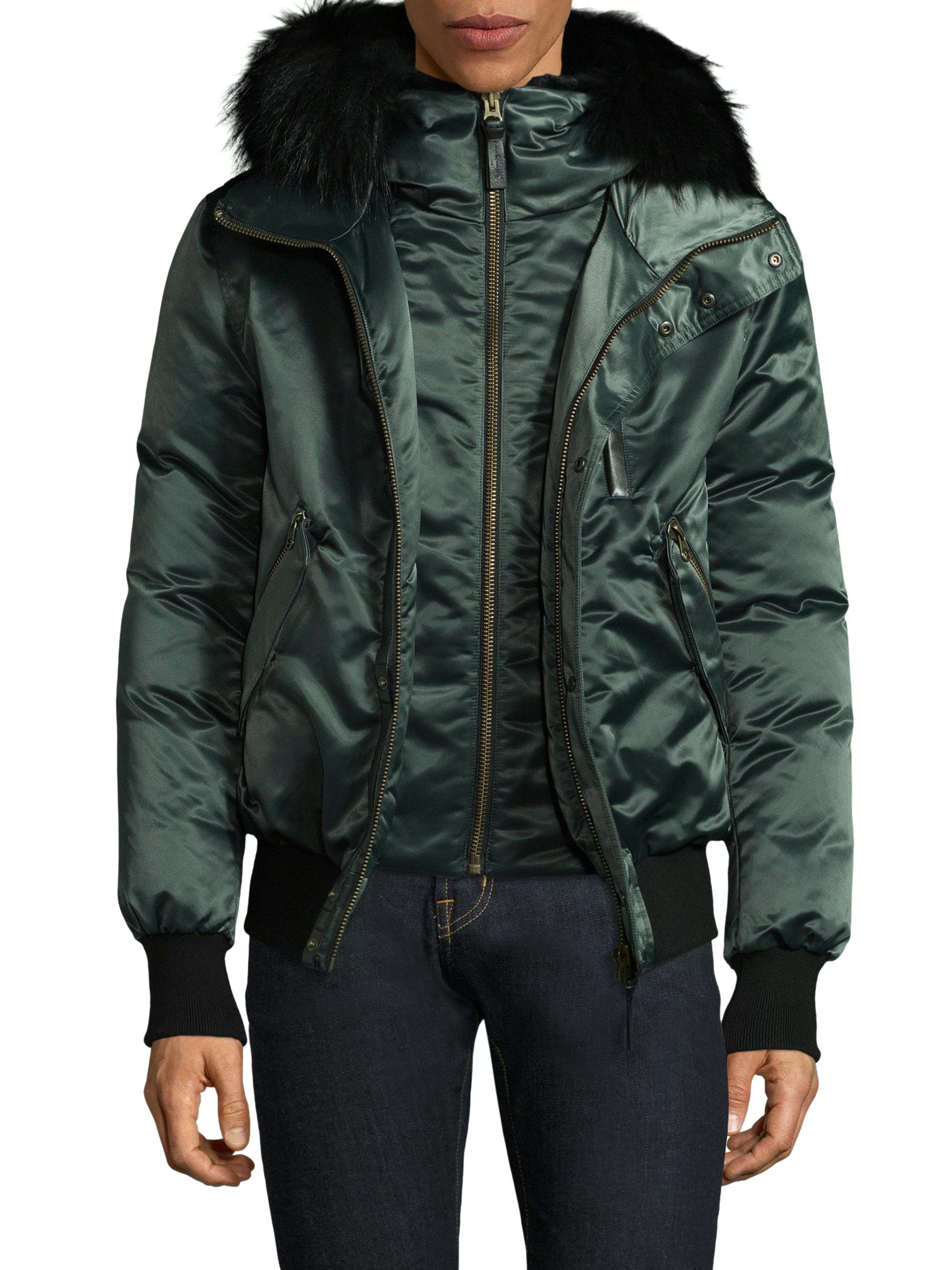 saks mackage coats