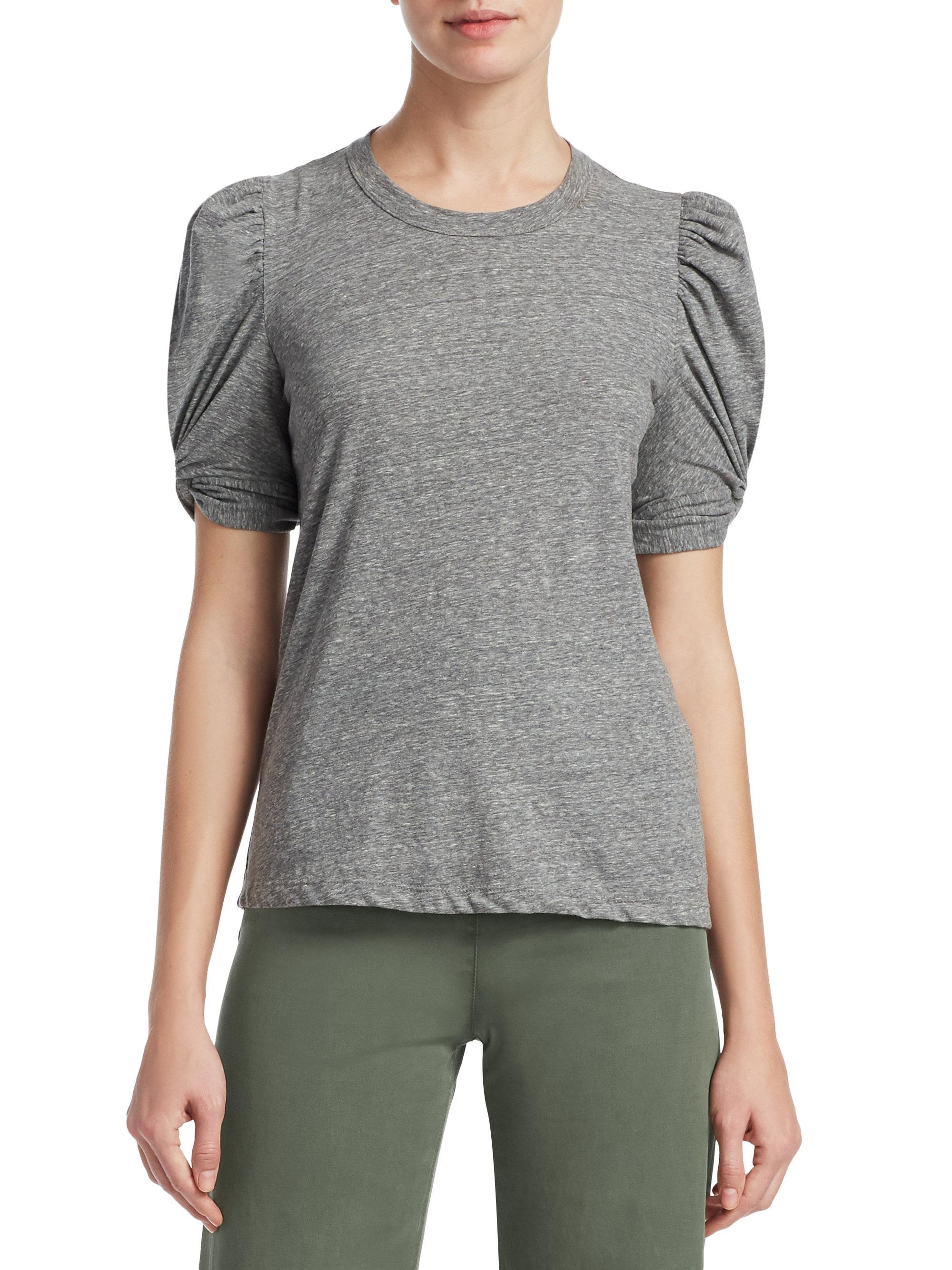 alc puff sleeve top