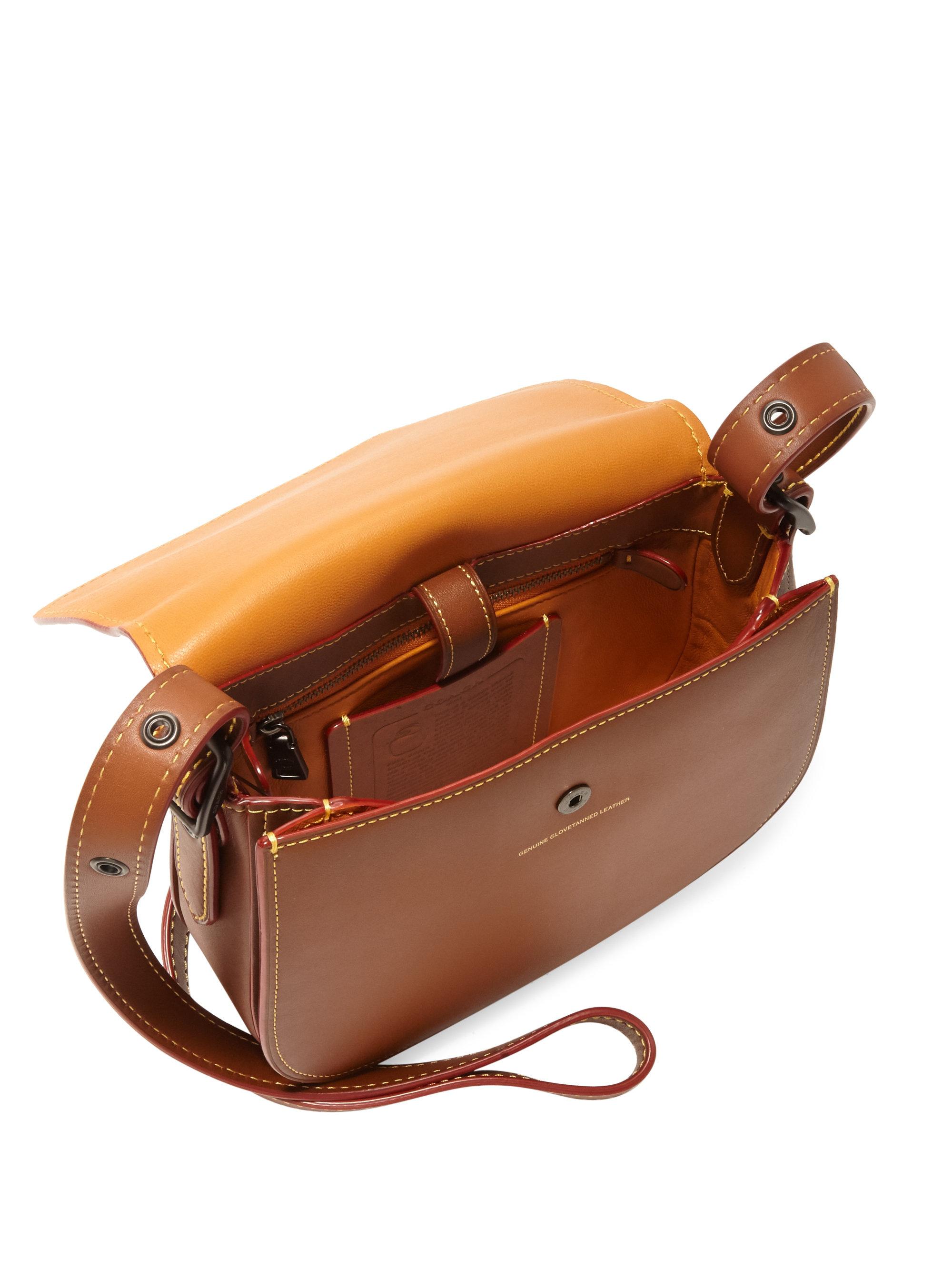 Brown Leather Saddle Bags IUCN Water