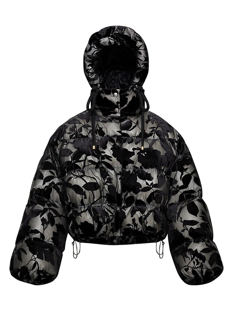 moncler floral puffer