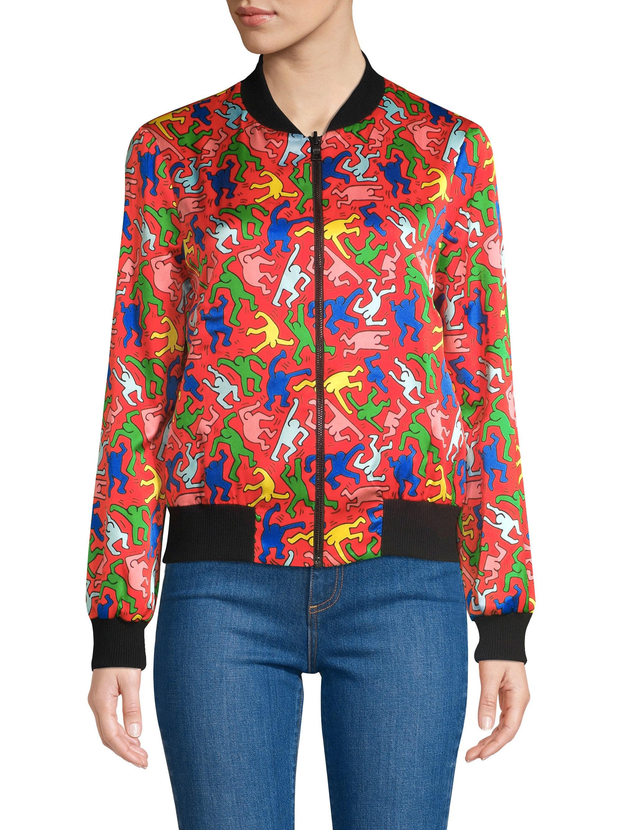 alice olivia bomber jacket