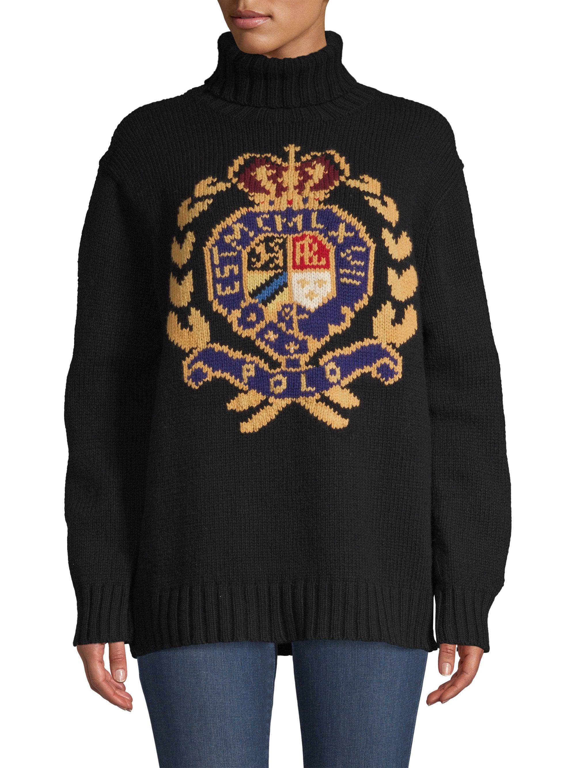 polo crest turtleneck
