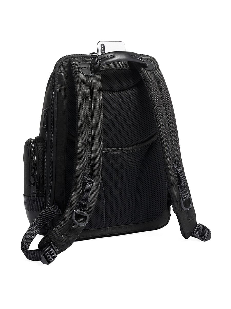 Tumi Alpha Nathan Expandable Backpack in Black for Men | Lyst