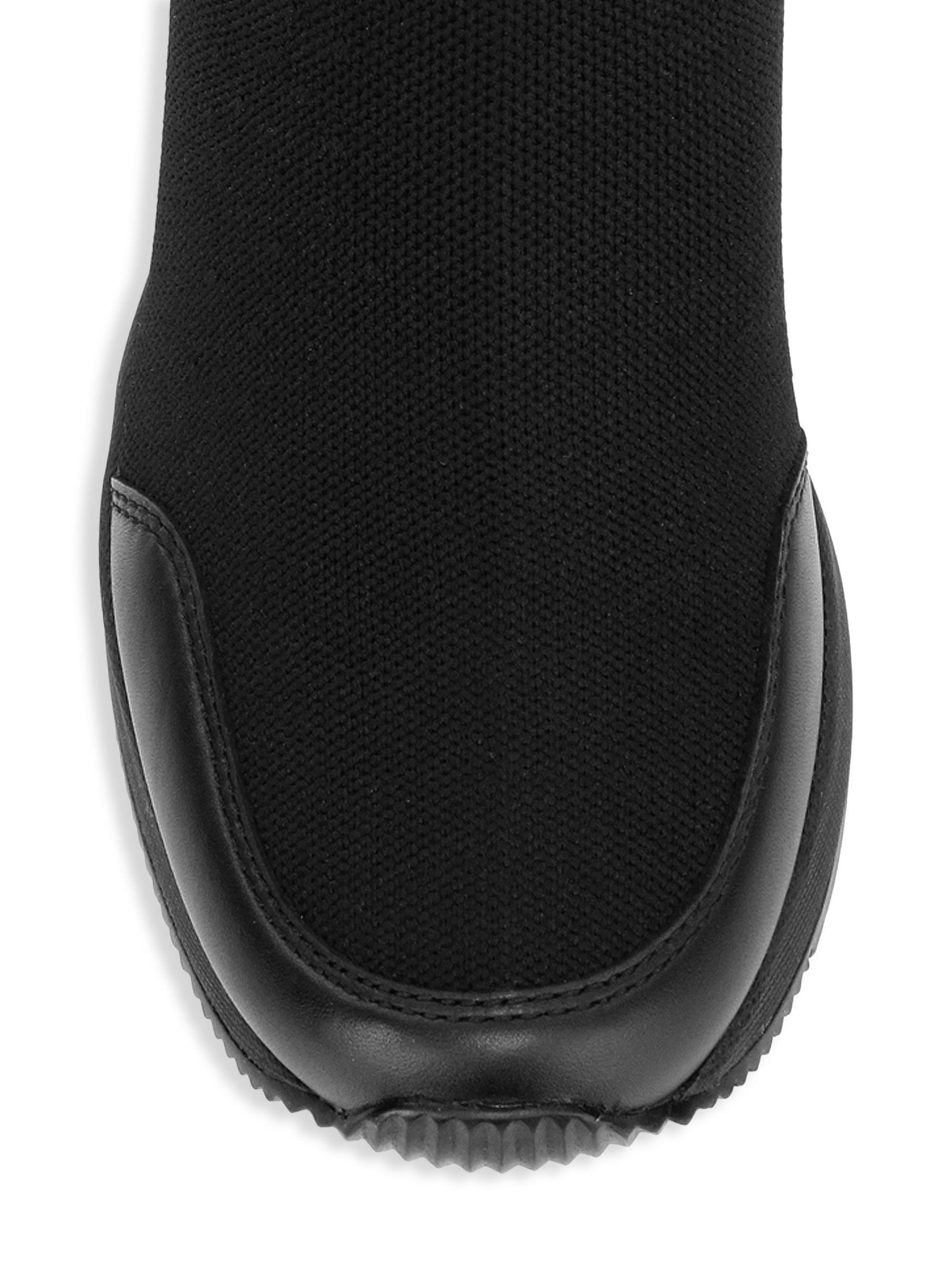 michael michael kors grover thigh high knit boots
