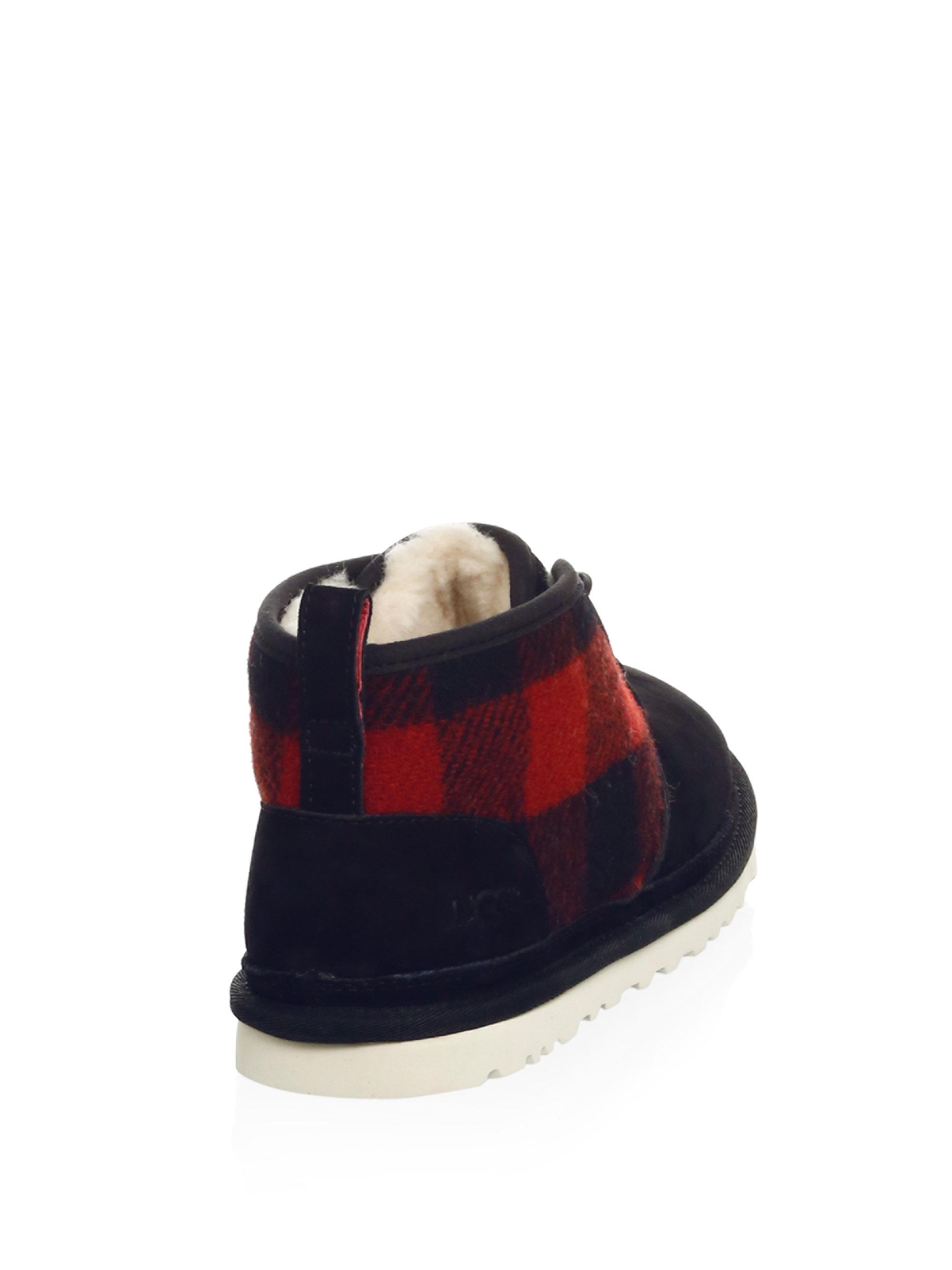 ugg plaid boots