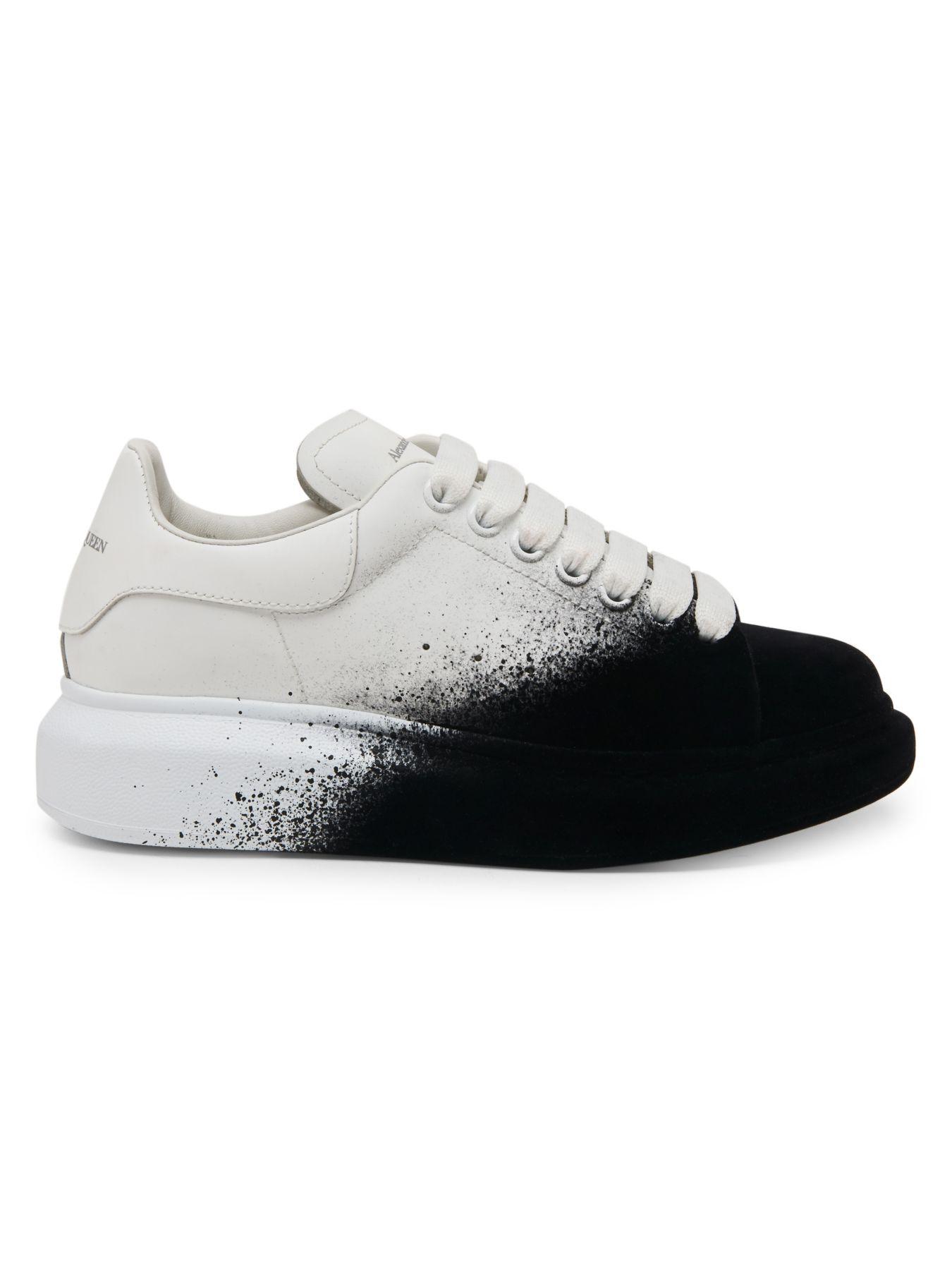 alexander mcqueen trainers velcro