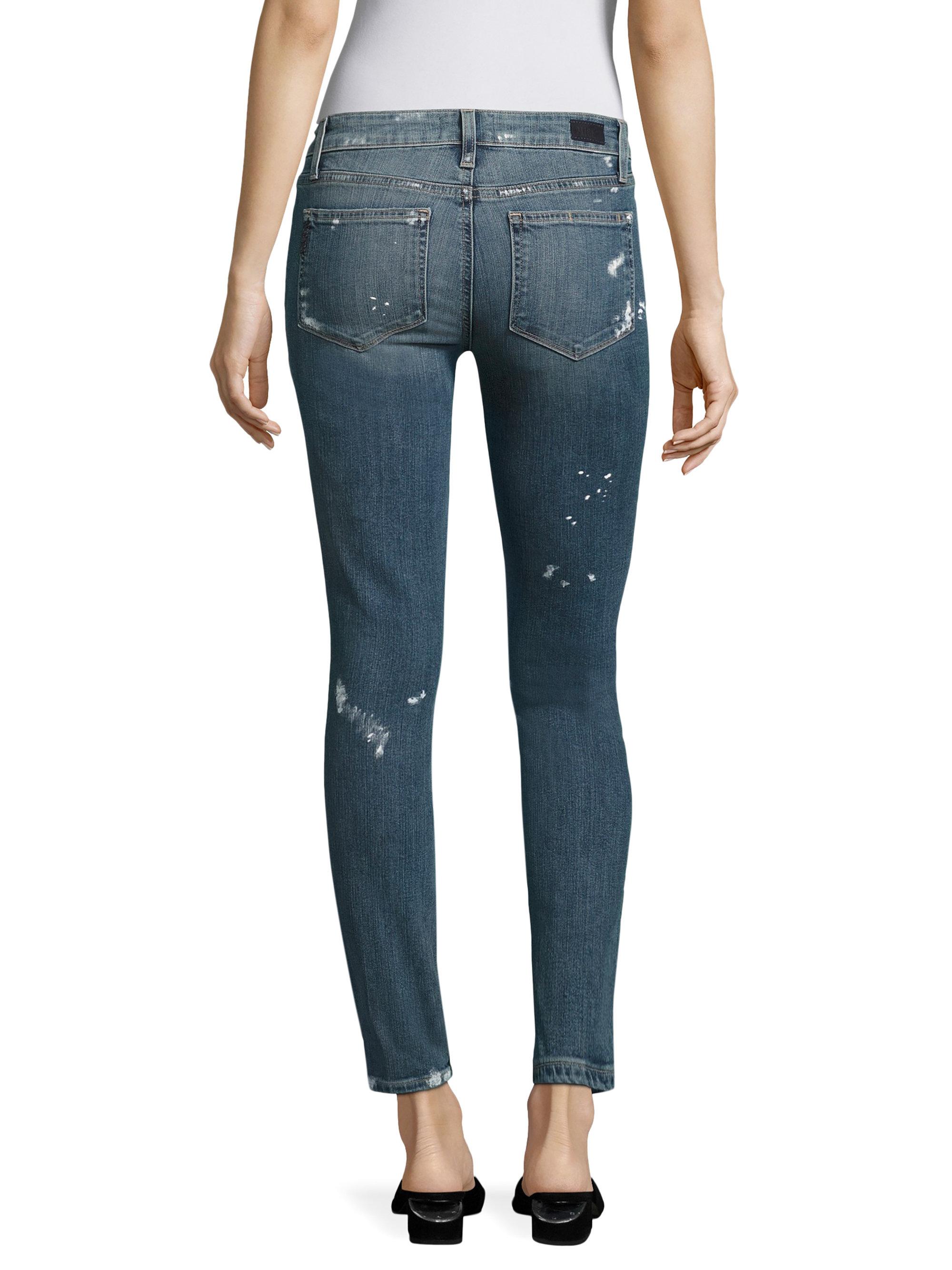PAIGE Denim Verdugo Paint Splatter 