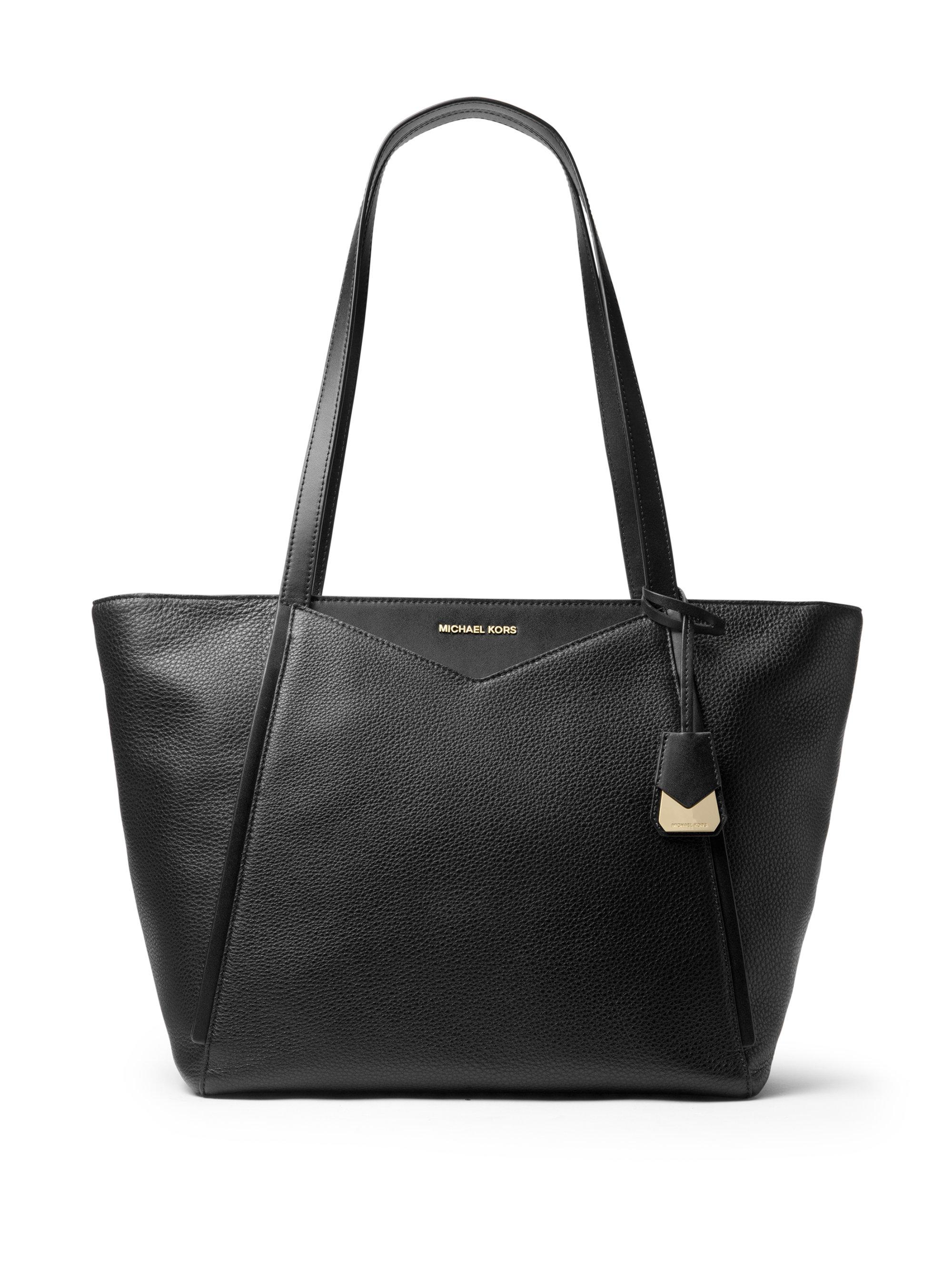 whitney large leather tote bolsa