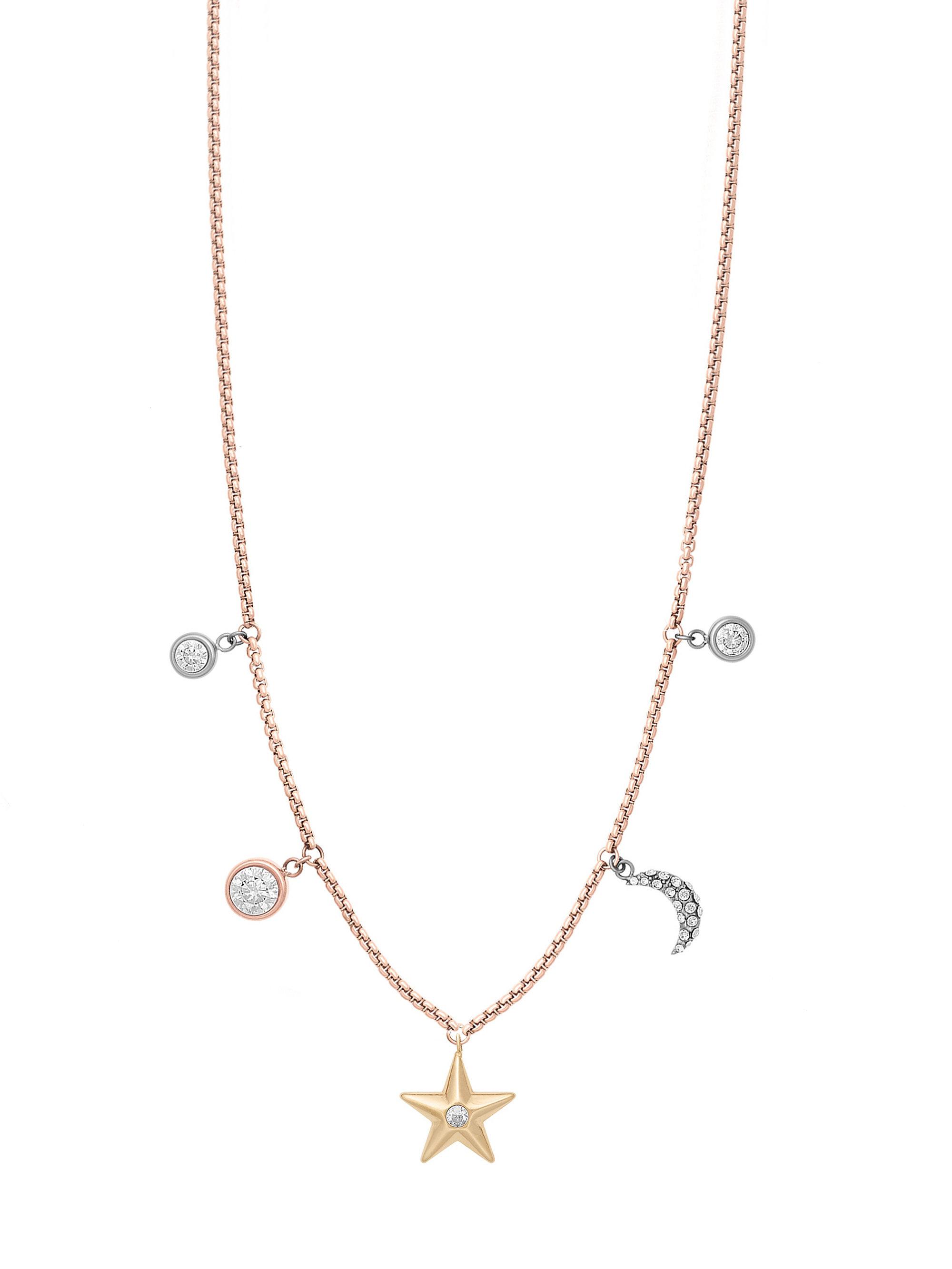 michael kors rose gold choker