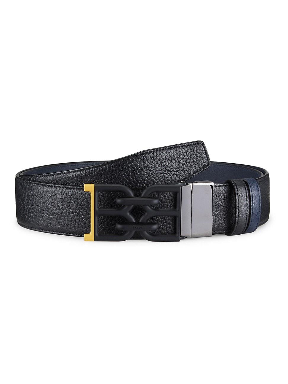 Bally logo-buckle Reversible Leather Belt - Farfetch