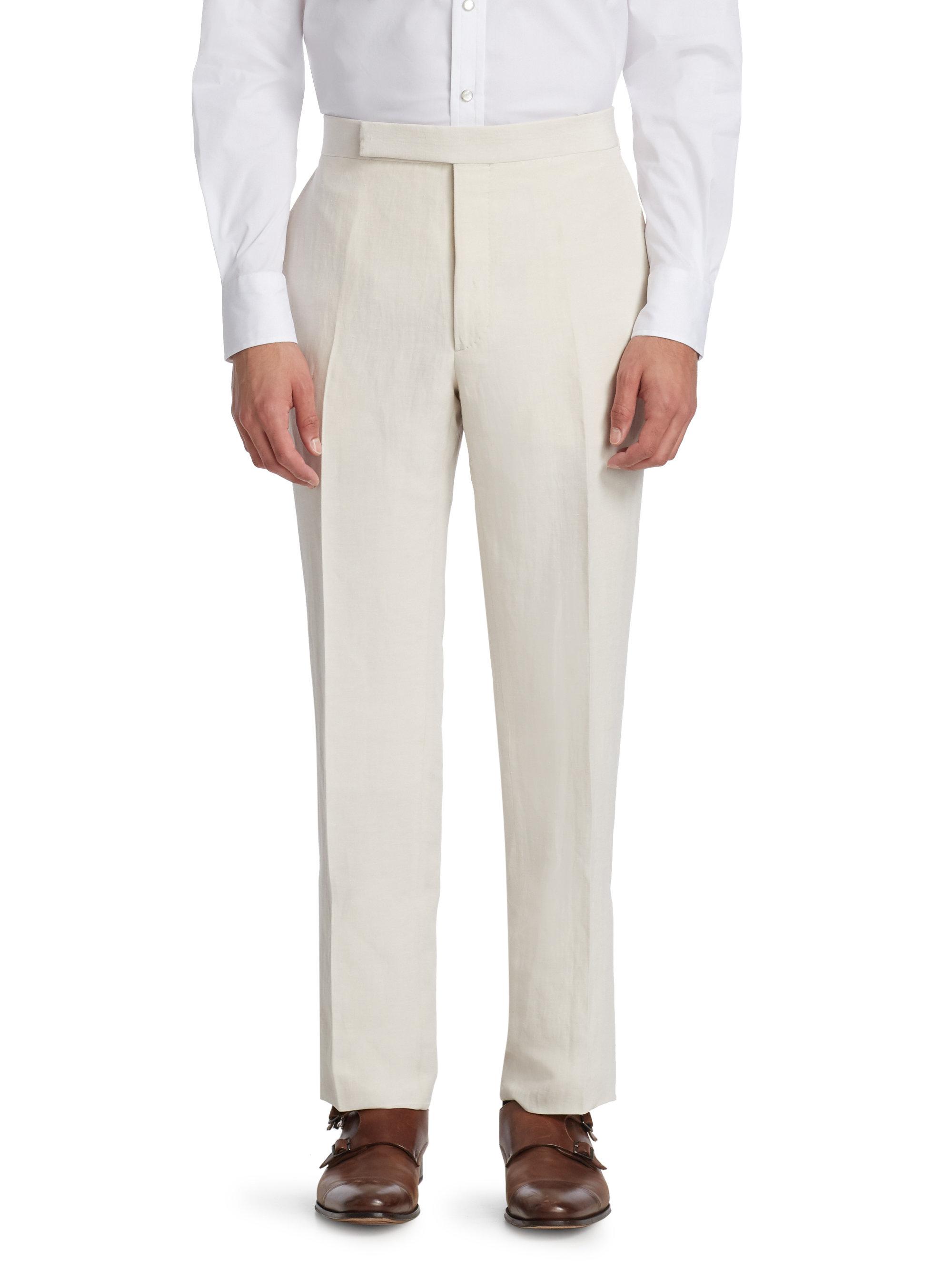 Anthony Silk Linen Pants for Men 